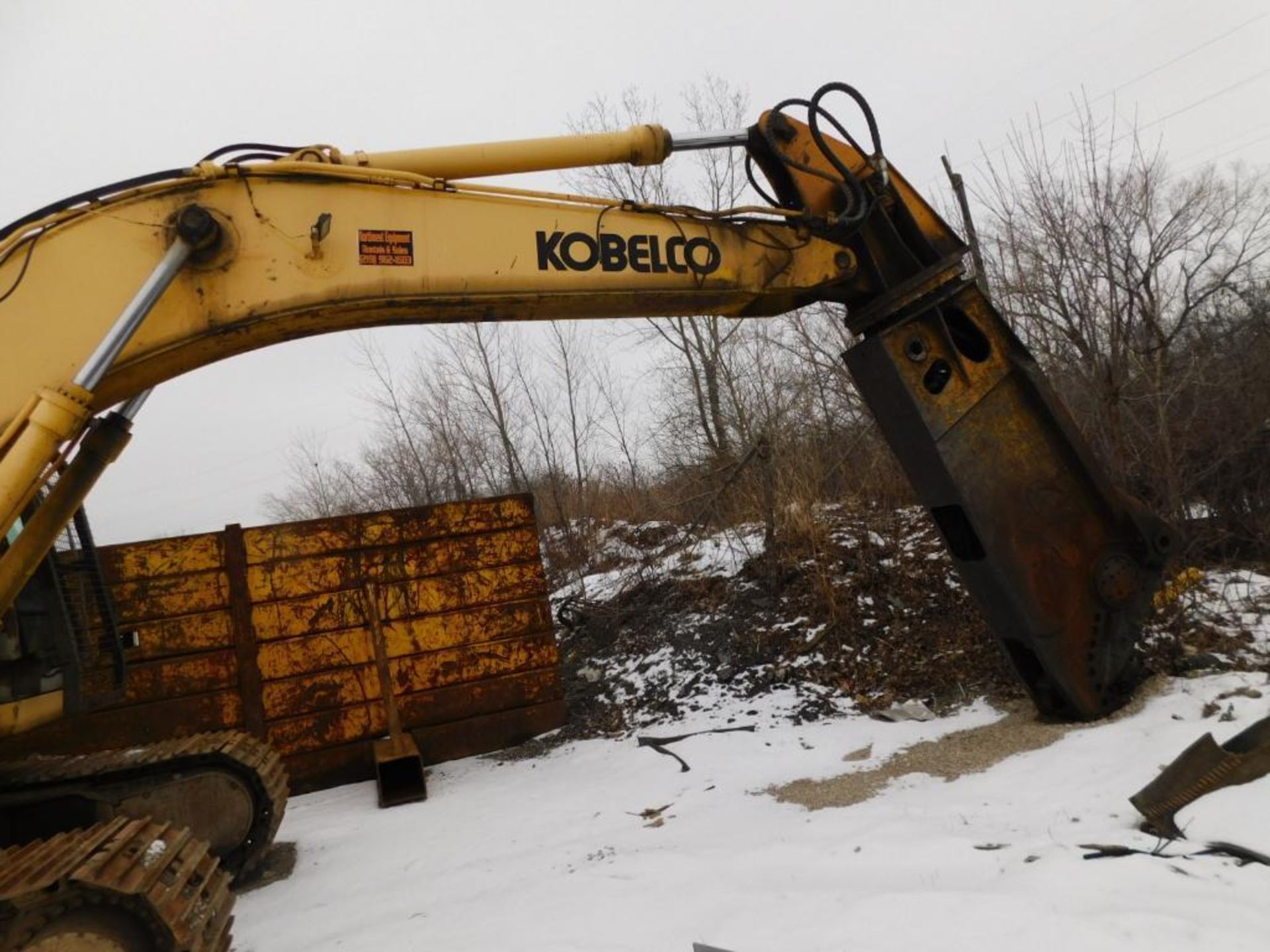 Kobelco Crawler Excavator Model SK330LC, S/N YC07-U1105, Mitsubishi 247 HP Diesel Power, One Piece - Image 3 of 5