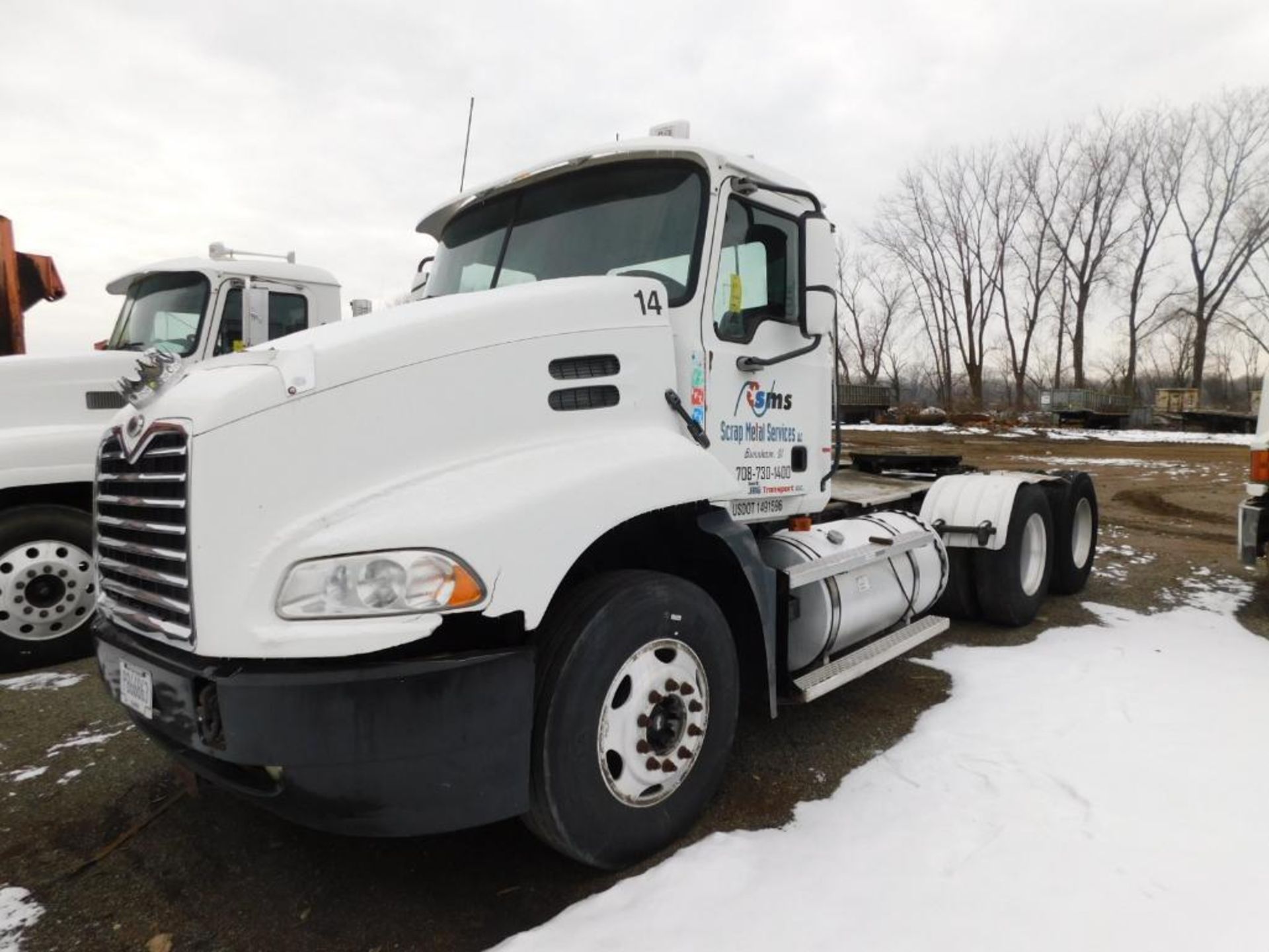 2009 Mack Tandem-Axle Day Cab Truck Tractor Model CXN613, VIN 1M1AK06Y87N021252, 12.0 Liter L6