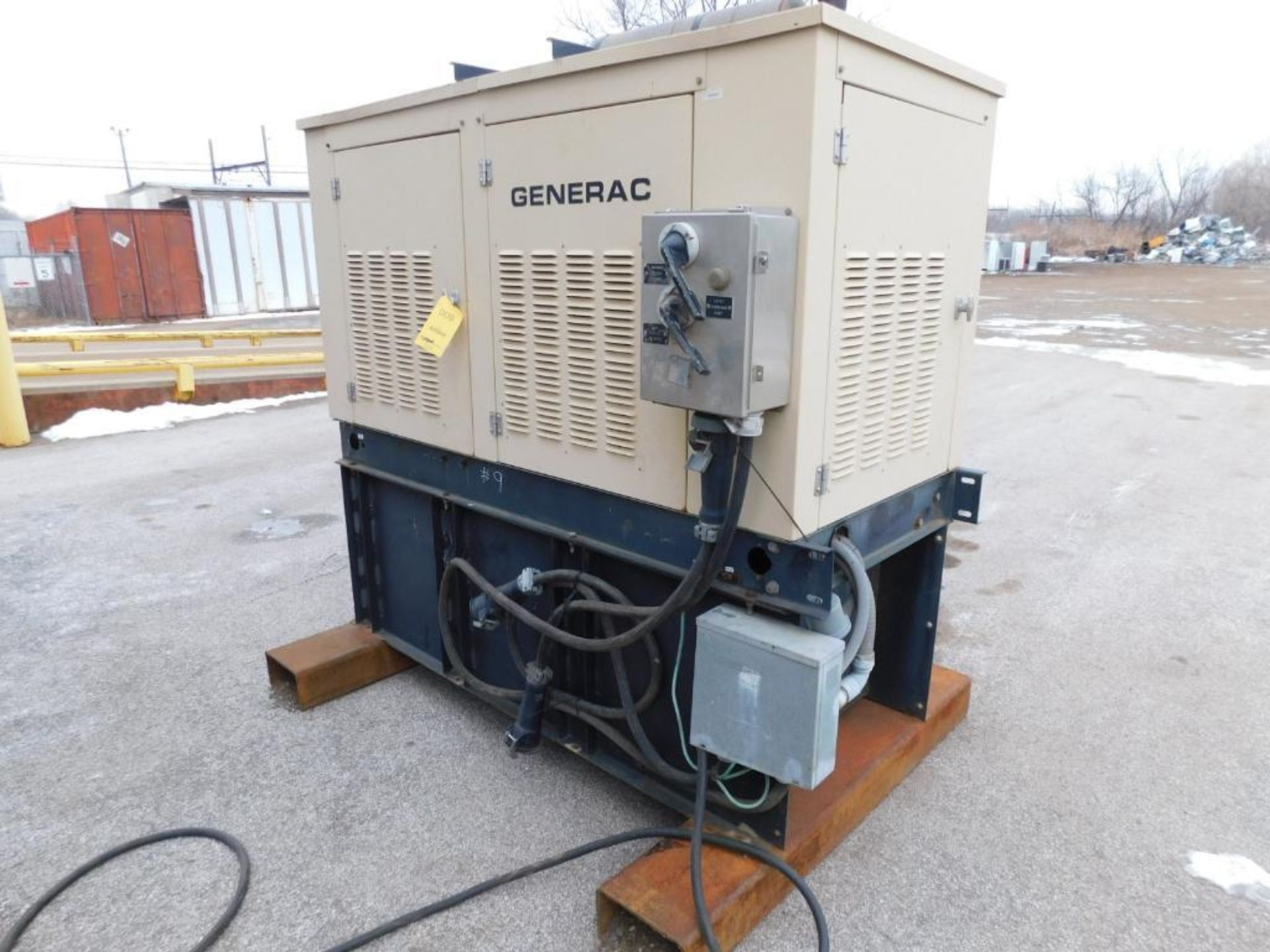 Generac Diesel Stand-By Generator Model 98A07400S, S/N SD025-A163, with Controls - Image 2 of 4
