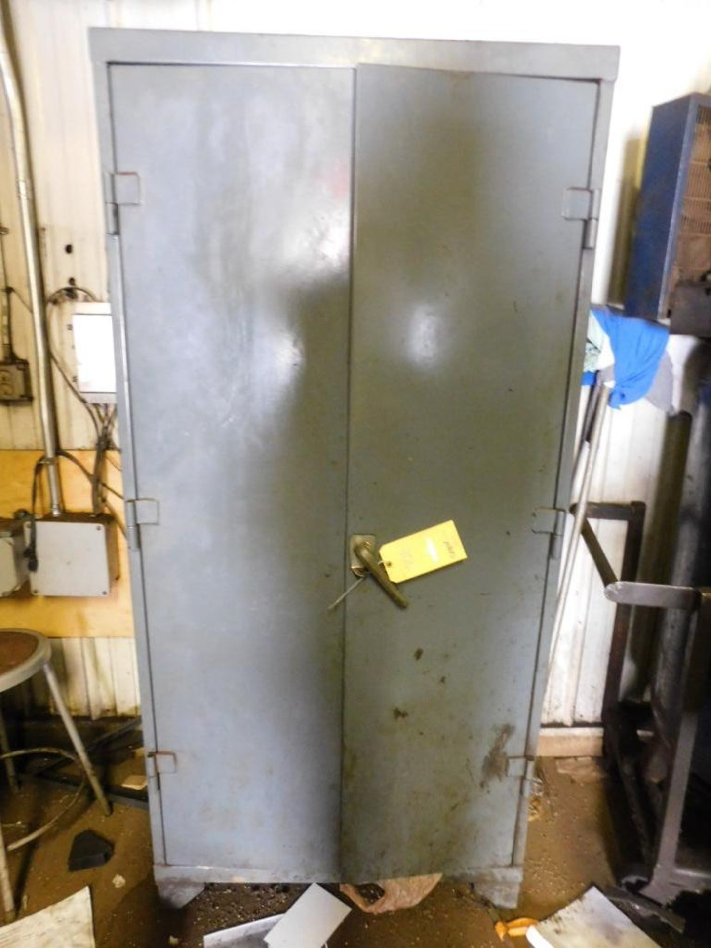 36 in. x 76 in. x 18 in. 2-Door Steel Cabinet, Contents not Included (Baler Building) - Image 2 of 2