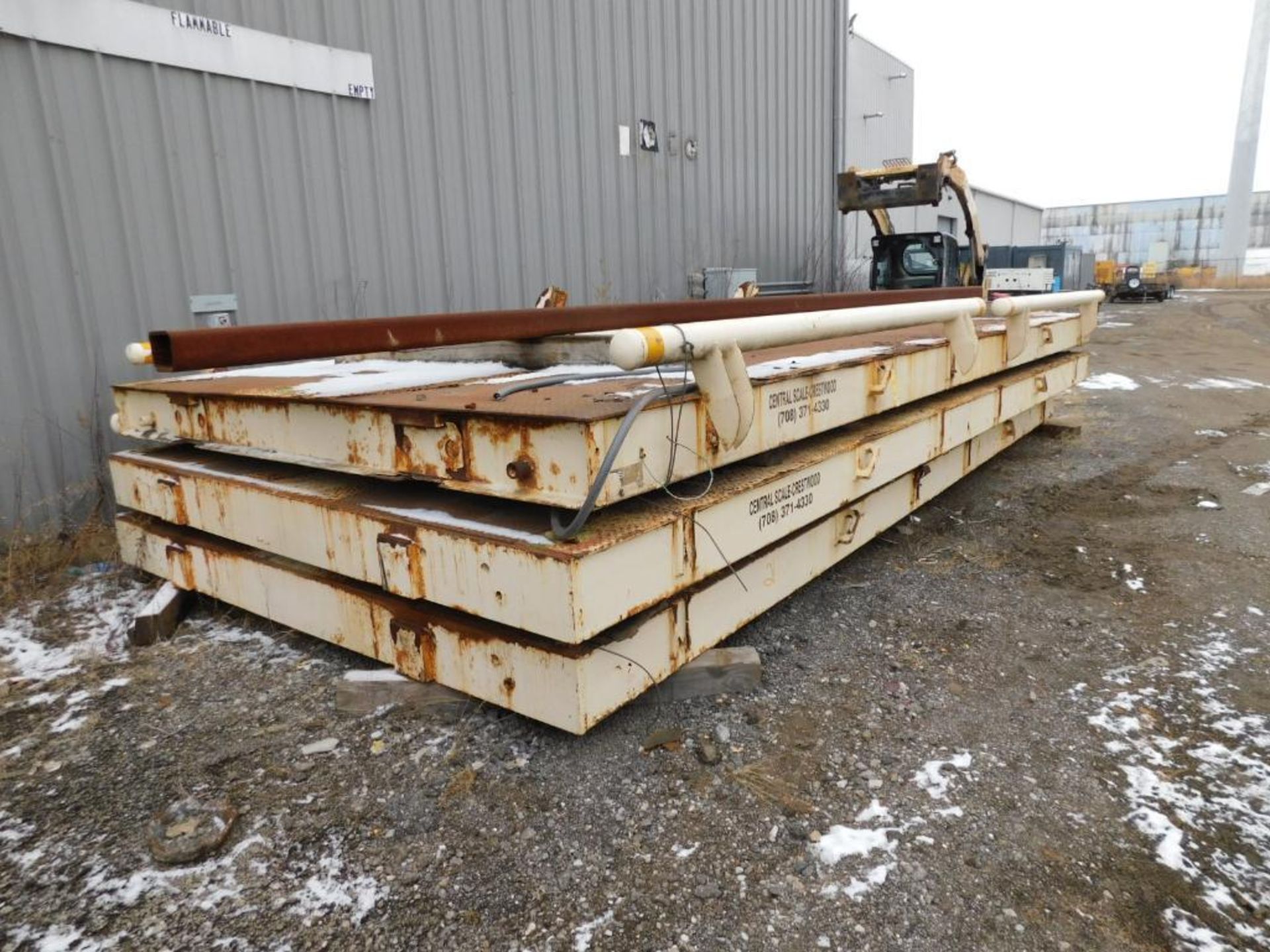 Cardinal 100 Ton Truck Scale (disassembled) (in East Chicago, IN)