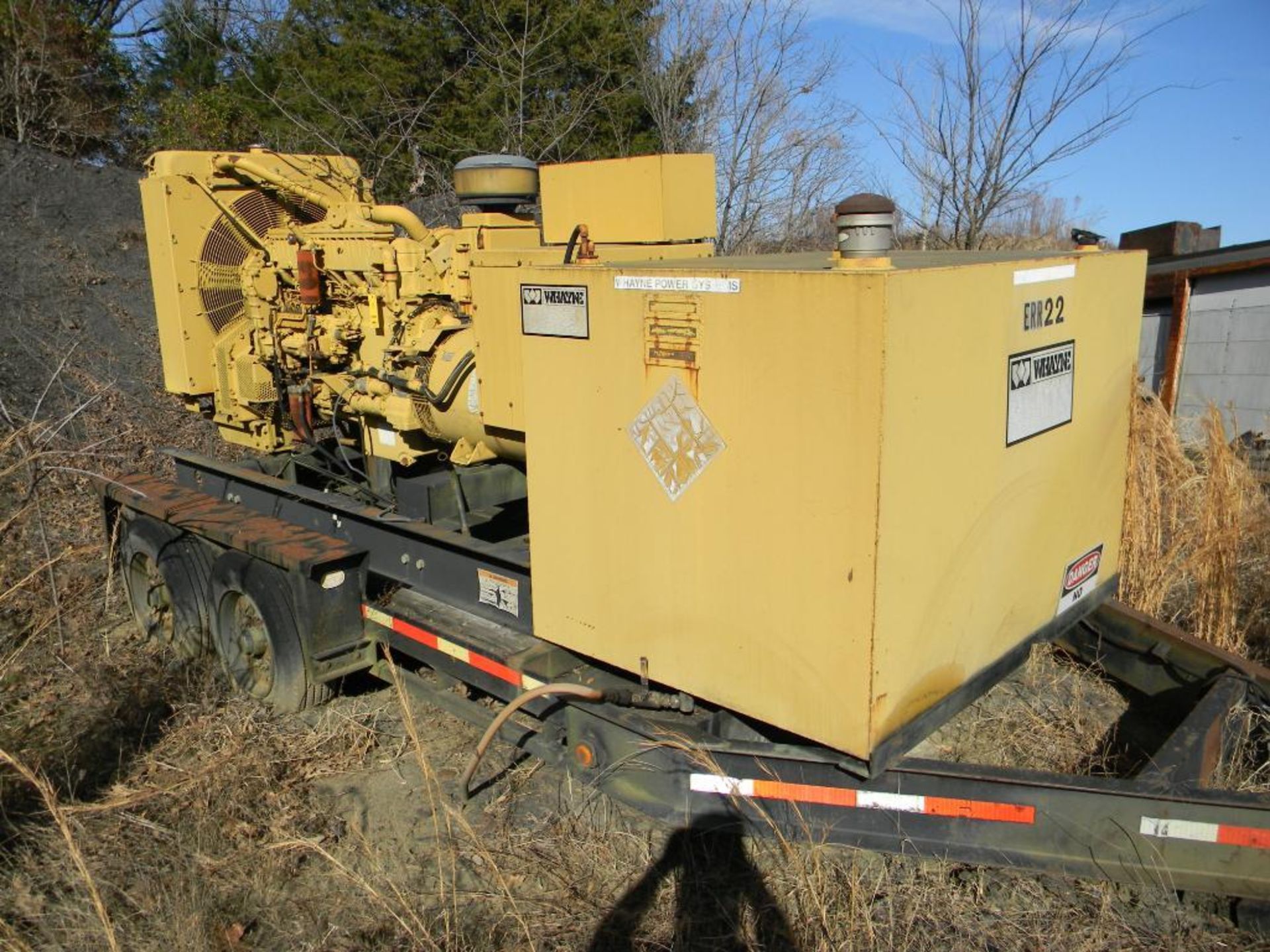 1999 Caterpillar Portable Diesel Generator 400 KVA 320 KW w/ Cat 3406 Engine (S/N 1IS00745), Mounted