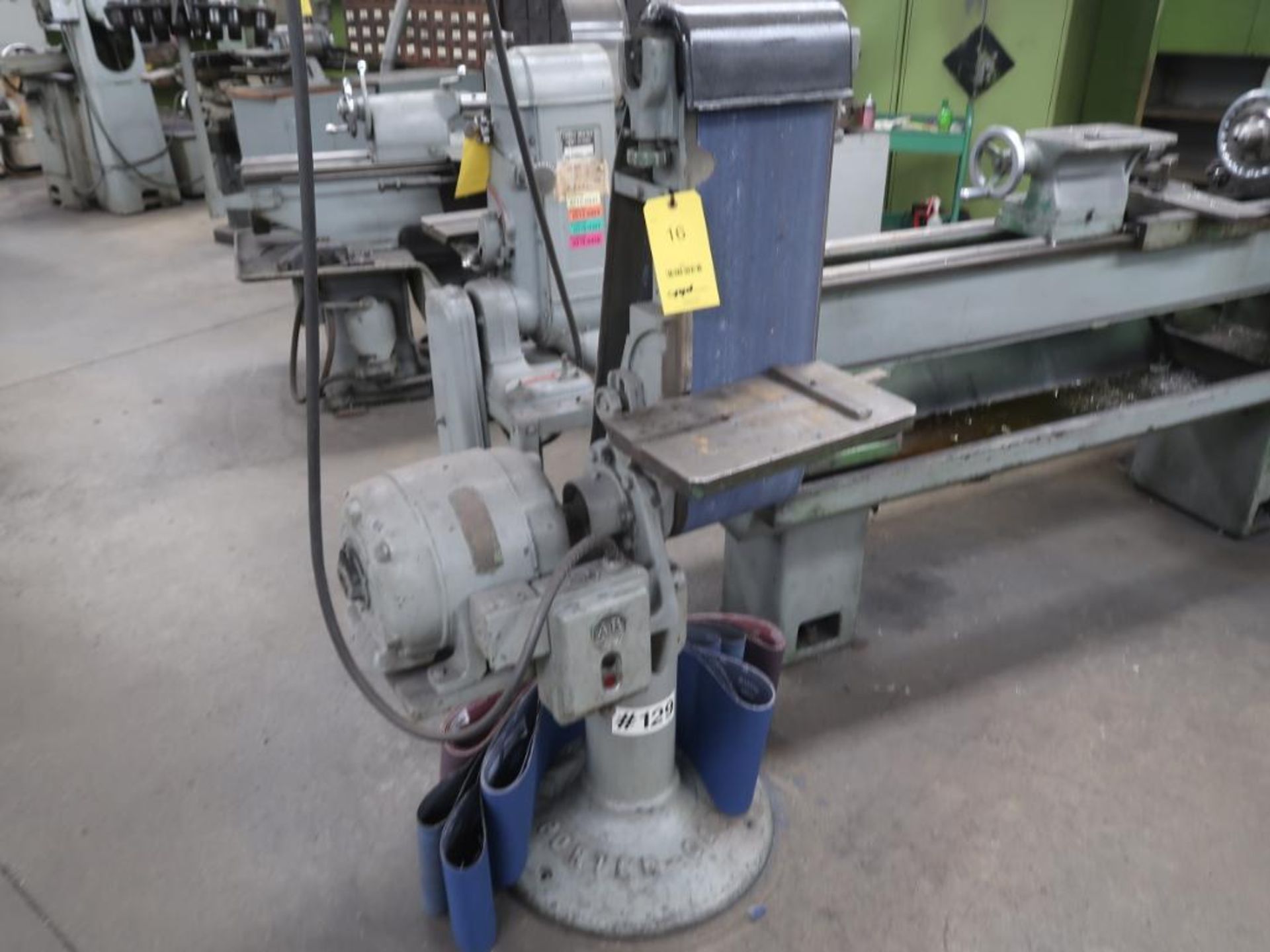 10 in. Vertical Belt Sander (#129), LOCATION: TOOL ROOM