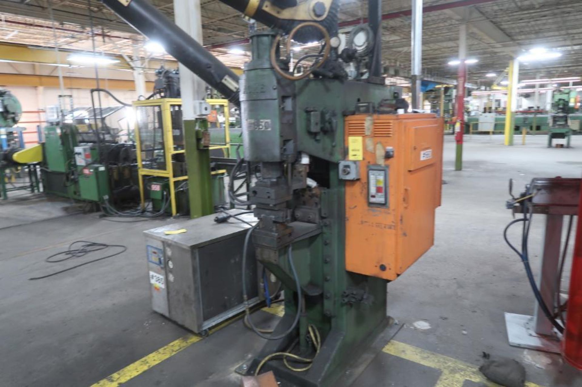 Acme 100 KVA Spot Welder Model PT1P-12-100, 12 in. Throat, LOCATION: MAIN PRESS FLOOR