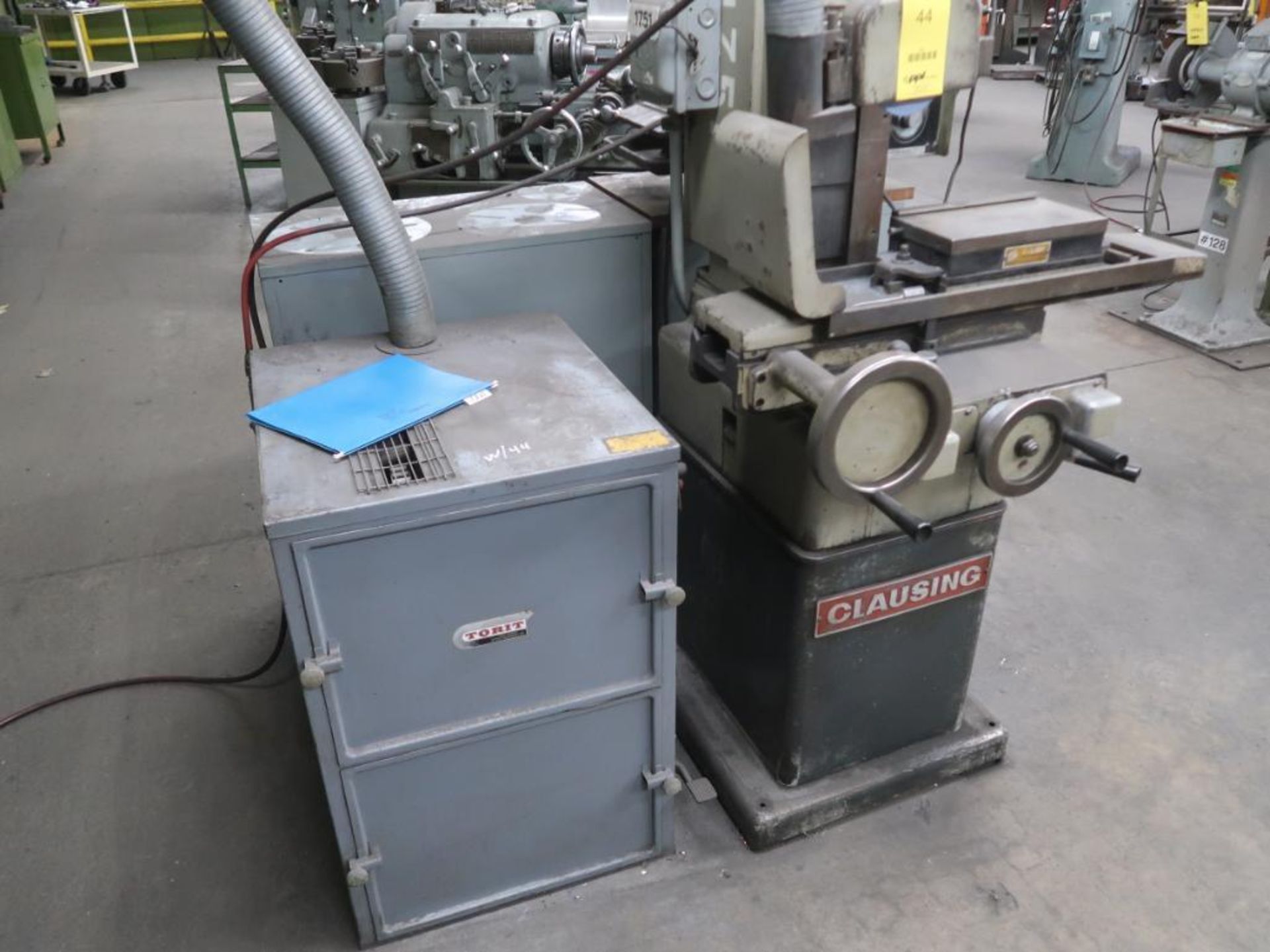 LOT: Clausing 6 in. x 12 in. Surface Grinder Model 4002, S/N 7B-8191, 6 in. x 12 in. Electromagnetic