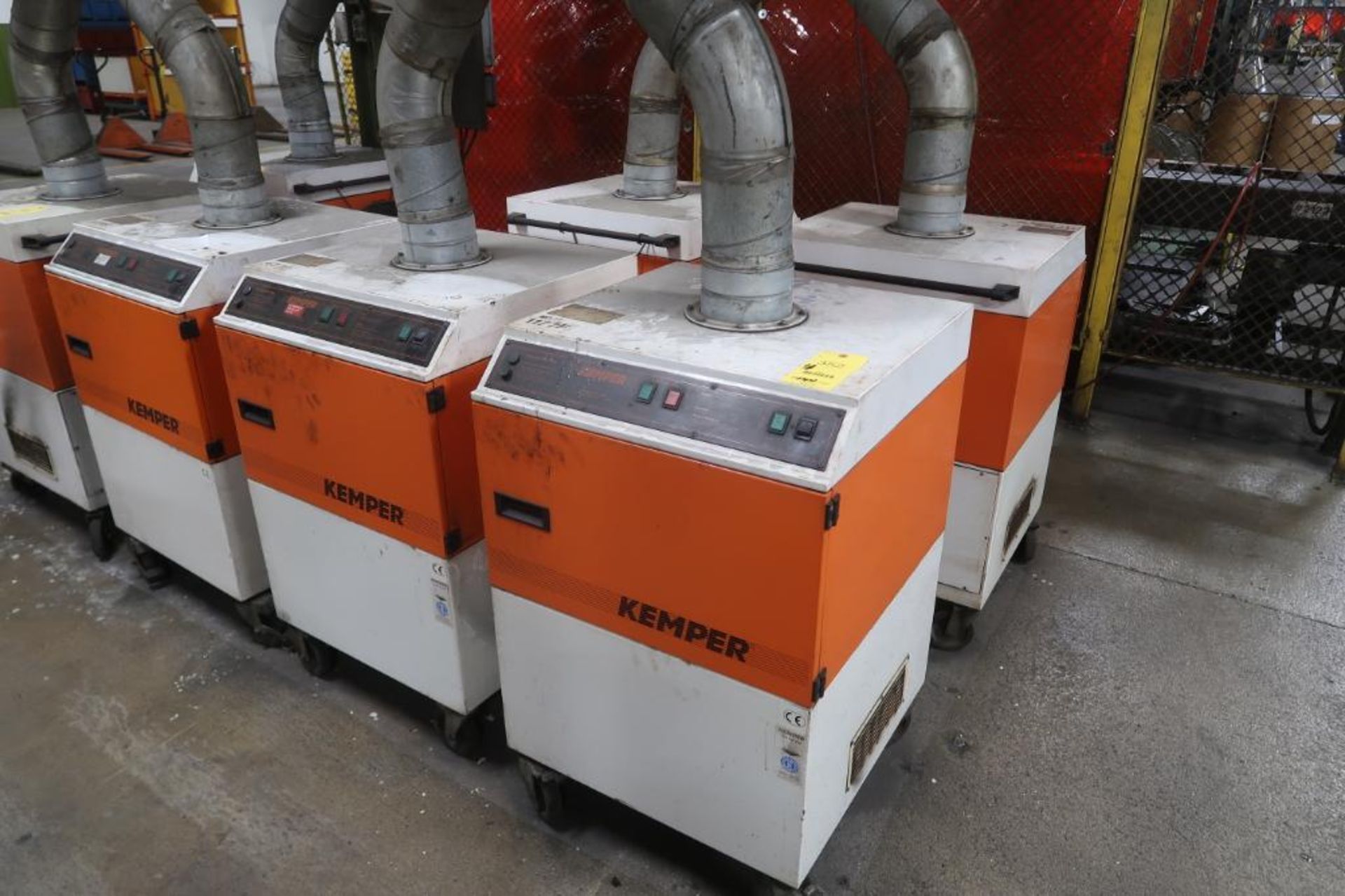 LOT: (4) Kemper Type 8410214 Portable Fume Extractors, LOCATION: MAIN PRESS FLOOR