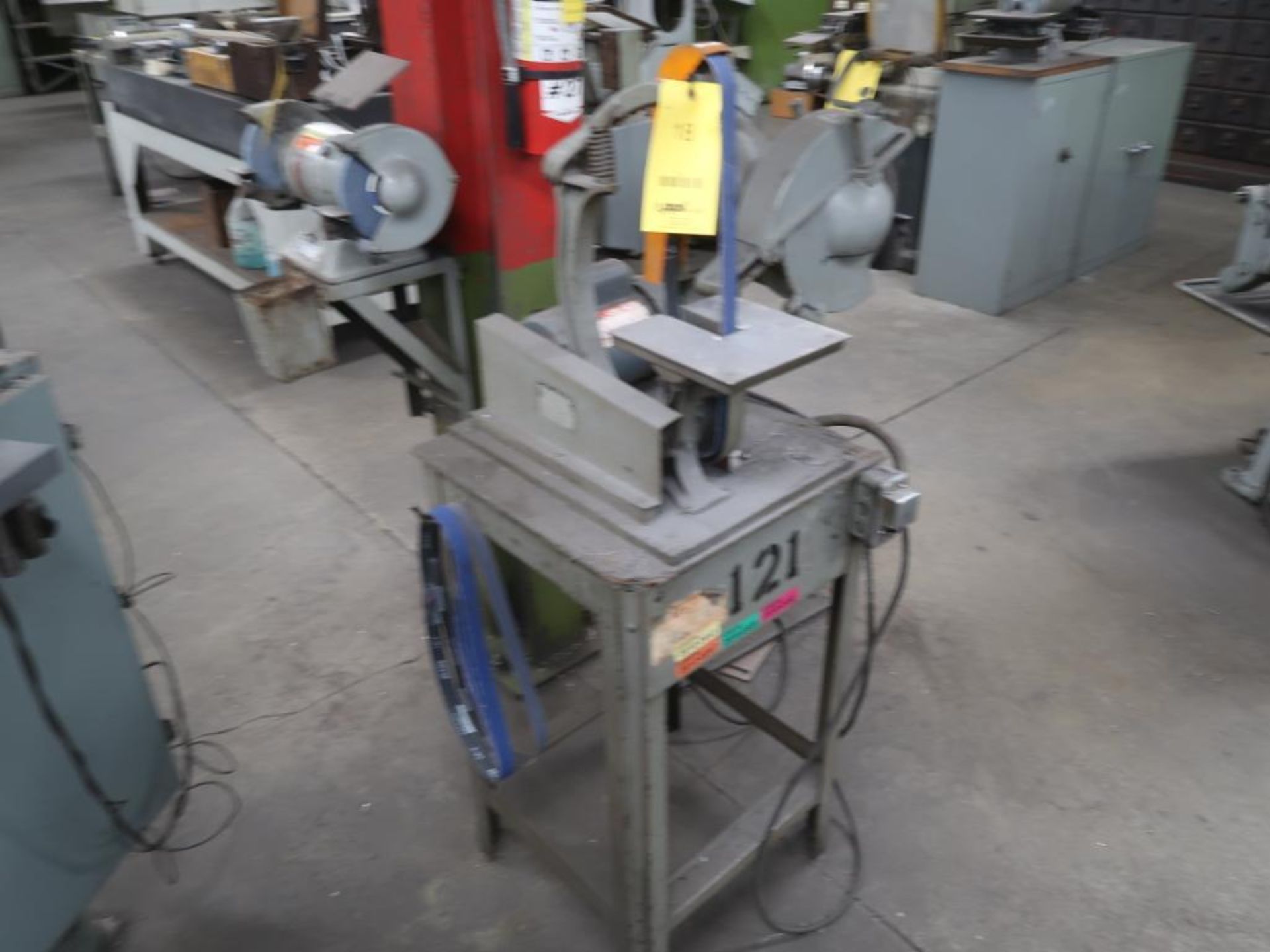 1 in. Vertical Belt Sander, LOCATION: TOOL ROOM