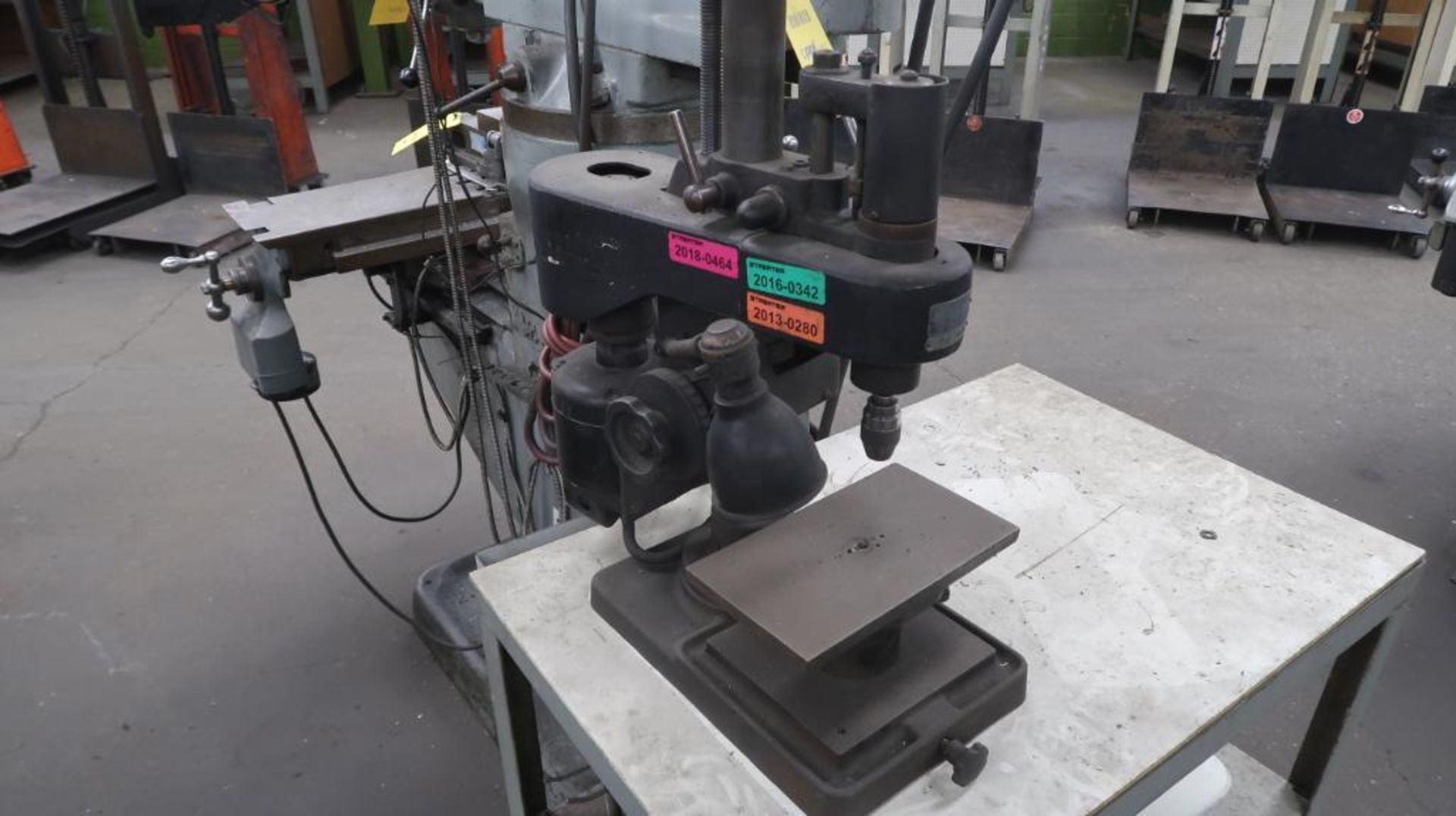 LOT: VariMatic 10 in. Precision Drill Press, with Table, LOCATION: TOOL ROOM - Image 2 of 3