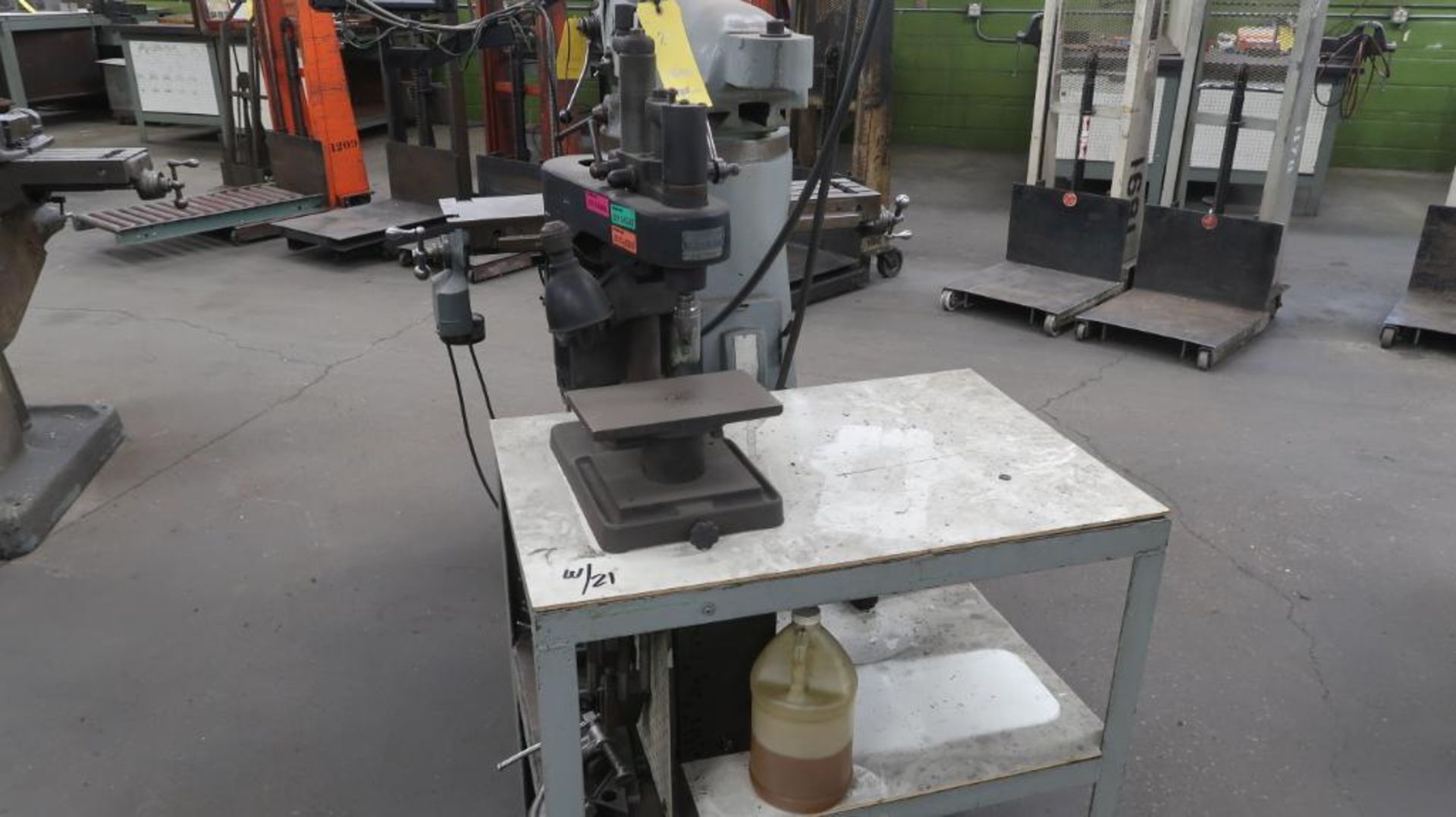 LOT: VariMatic 10 in. Precision Drill Press, with Table, LOCATION: TOOL ROOM