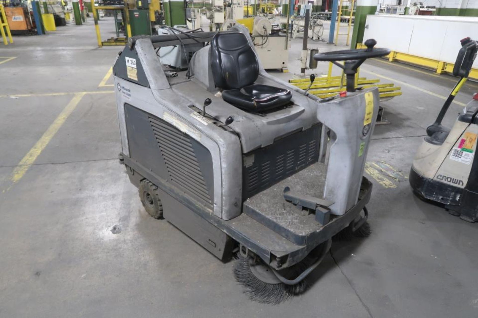 Advance Terra Floor Sweeper Model 5200B, S/N 1763528 (needs battery/repair), LOCATION: MAIN PRESS