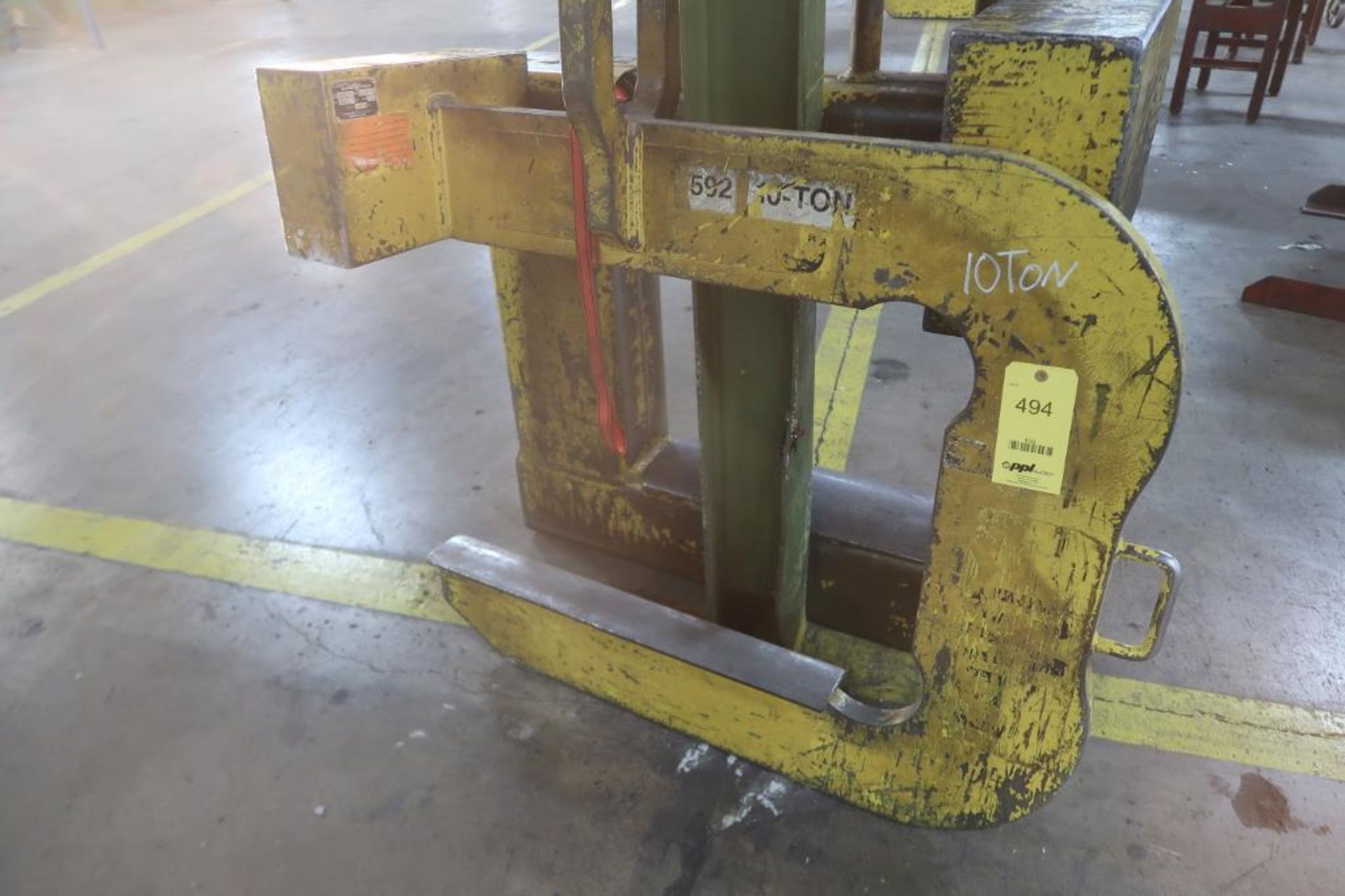 10 Ton Caddy C-Hook, LOCATION: MAIN PRESS FLOOR