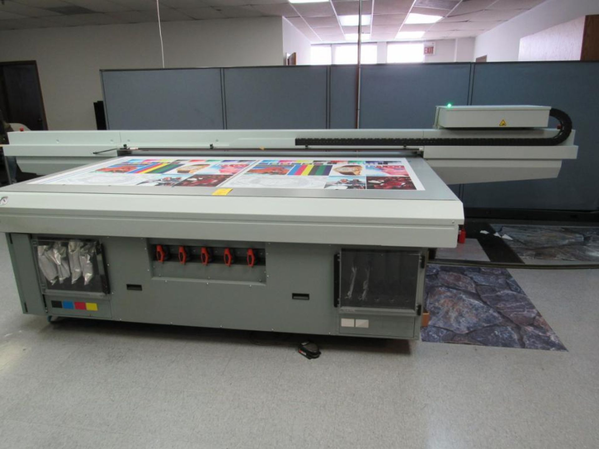 2018 OCE Arizona 2260 GT, High Volume UV Flatbed Printer, 6-Ink Channels, 49 in. x 98.4 in. Rigid