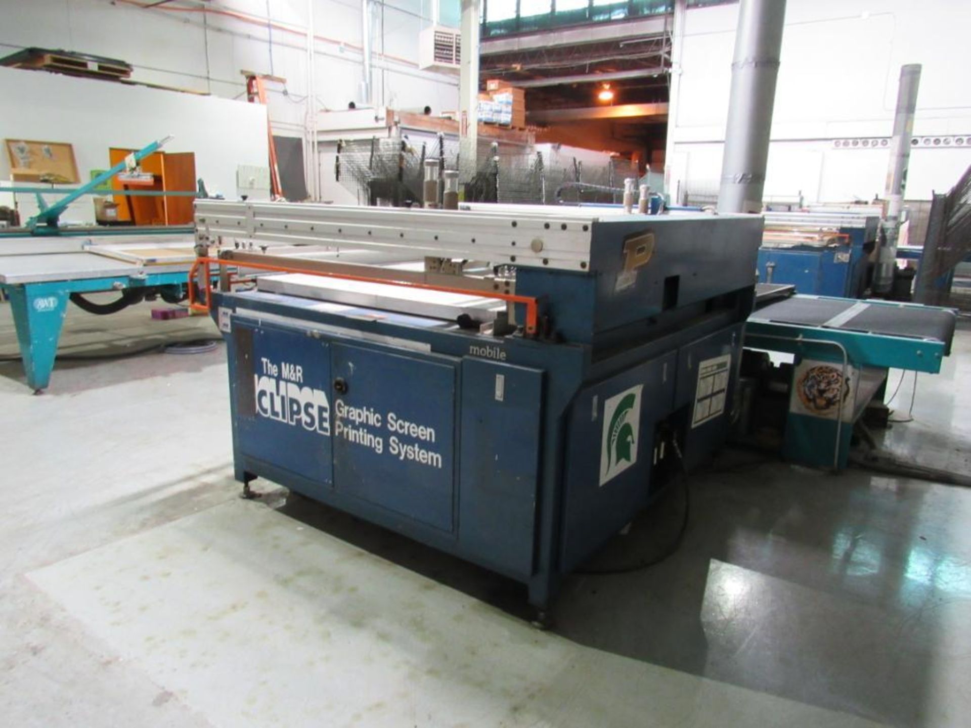 M & R Printing Equip Screen Printer, Model ECLFB-3850, Approx. 52 in. x 62 in., S/N 039523880E - Image 2 of 3