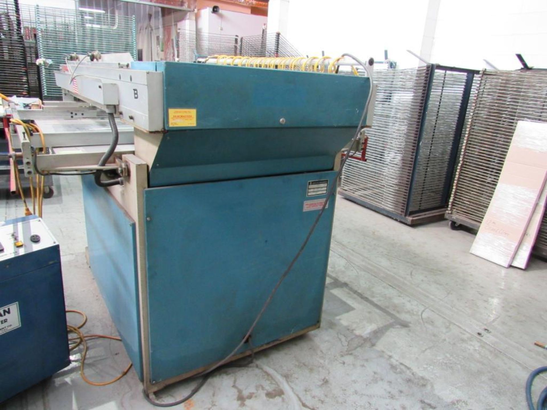 1991 American Screen Printing Equip., Model Daytona 36 in. x 48 in. Screen Printer, Foot Pedal, S/ - Image 2 of 3