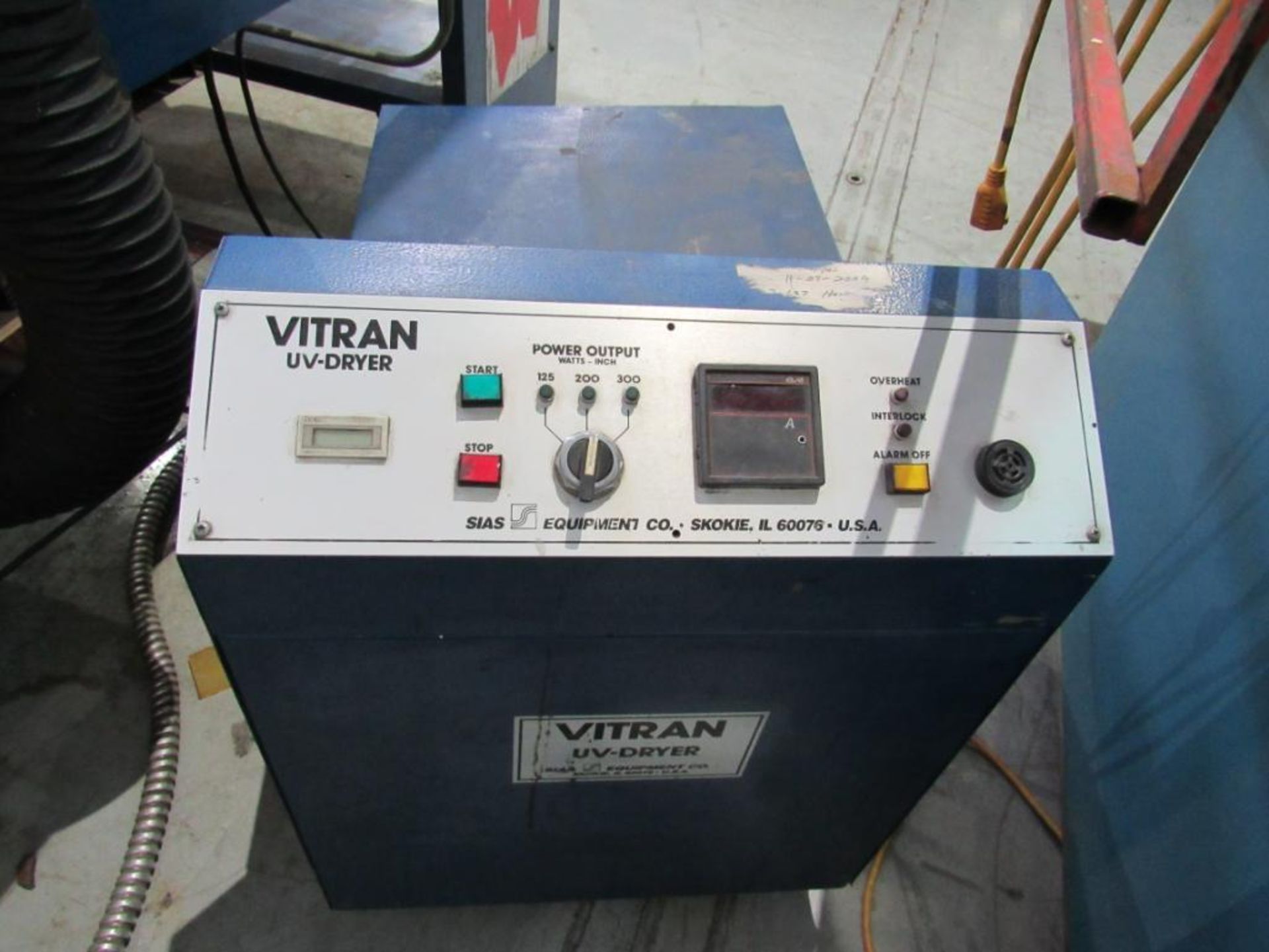 Vitran UV Dryer, Model VIT 810, 52 in. Wide x 124 in. Lg., S/N 298020 - Image 3 of 4