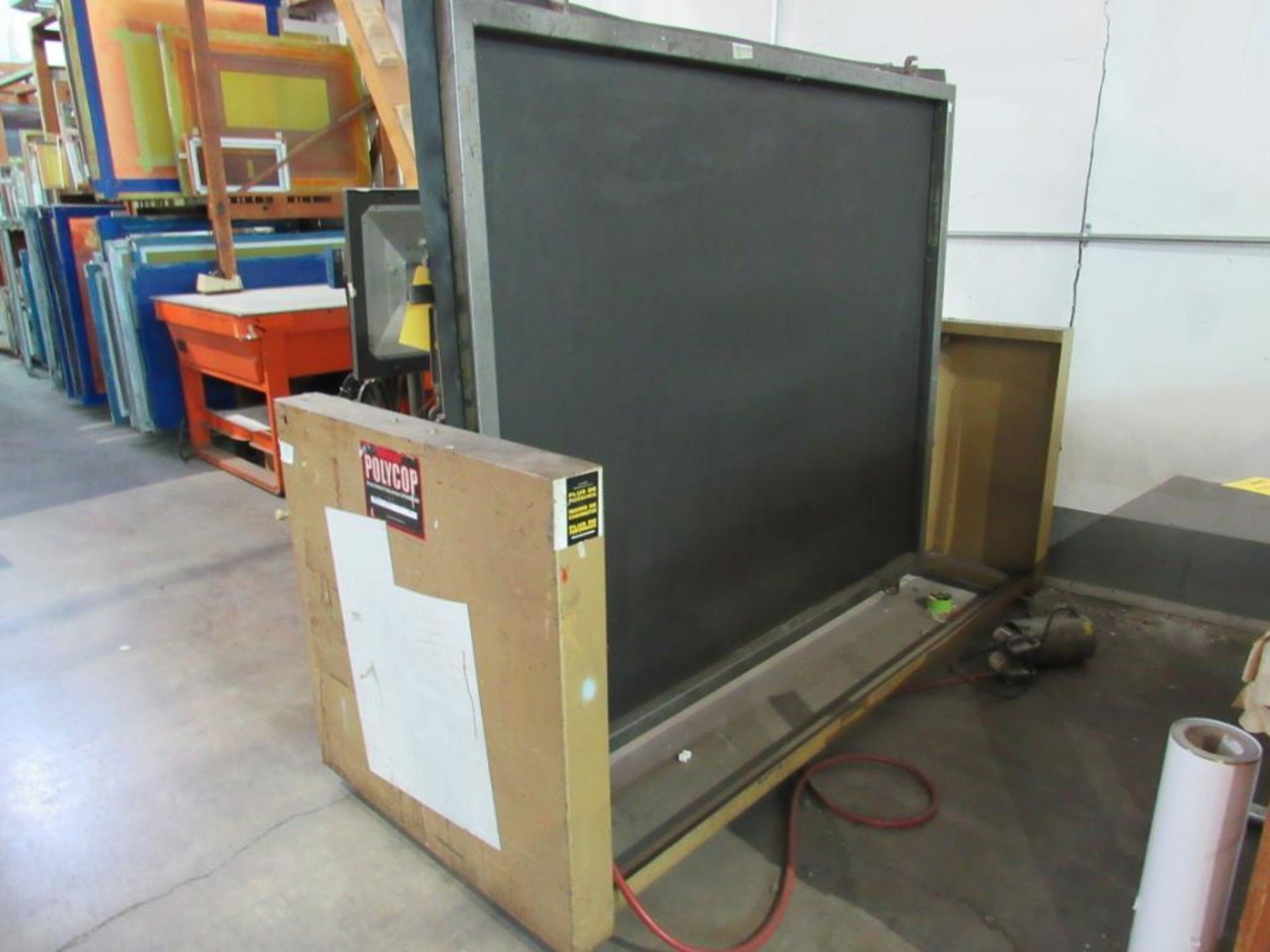American Polycop Direct Contact Photo Screen Exposing Unit, 60 in. x 72 in., S/N JD-12878 - Image 2 of 2