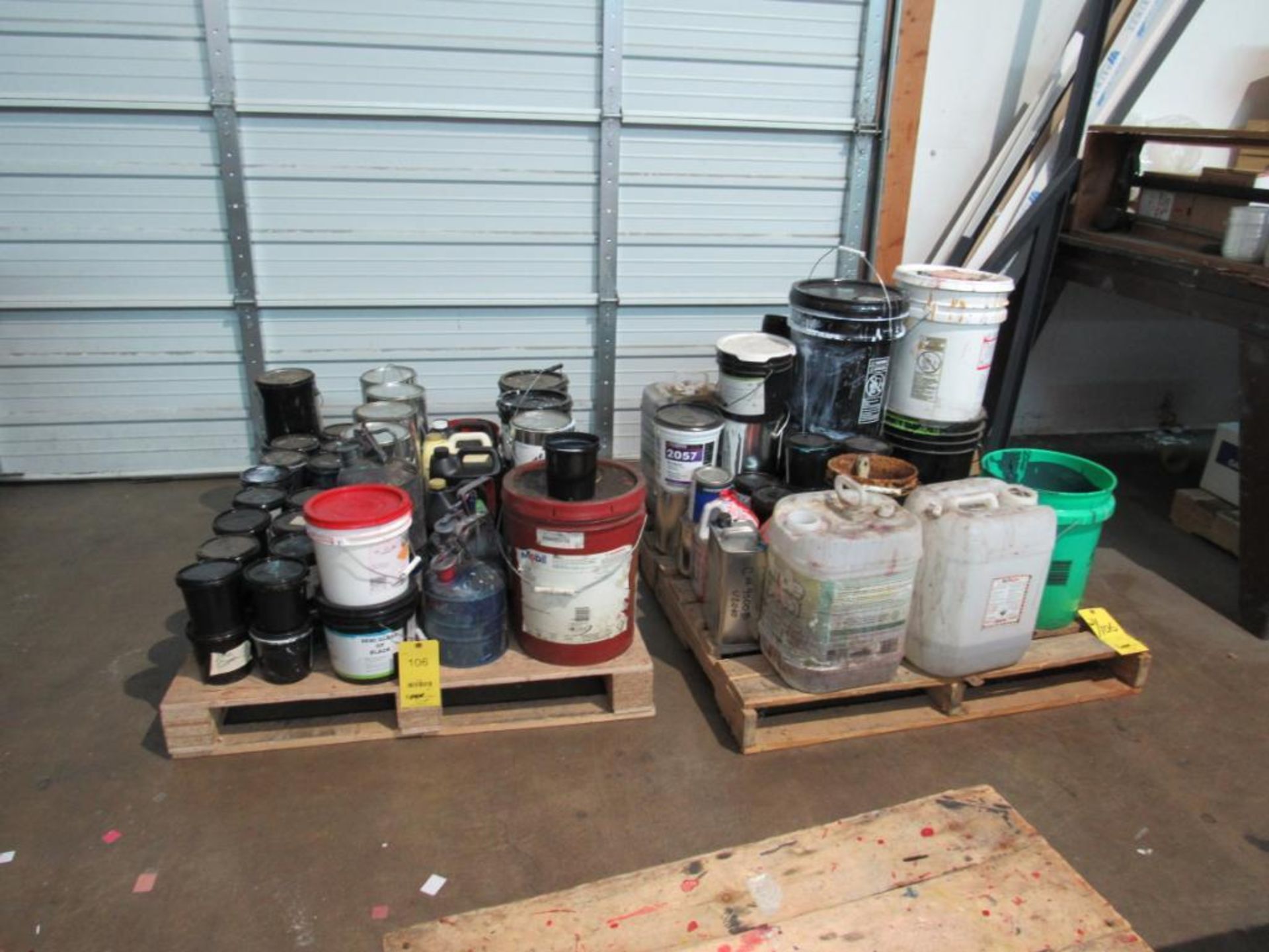 LOT: Assorted Used Ink, etc. on (2) Pallets