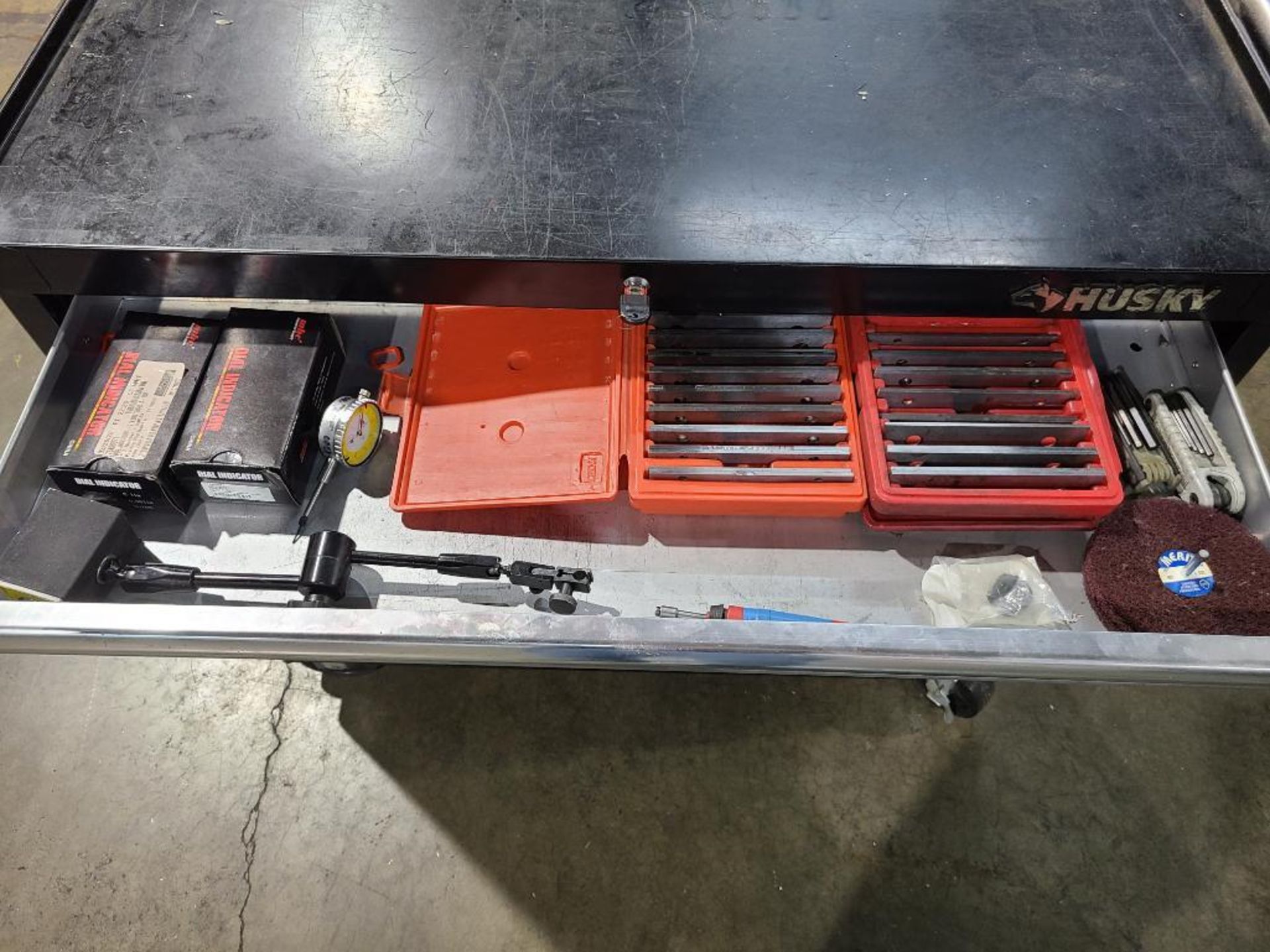 Husky Tool Box with Contents - Image 3 of 4