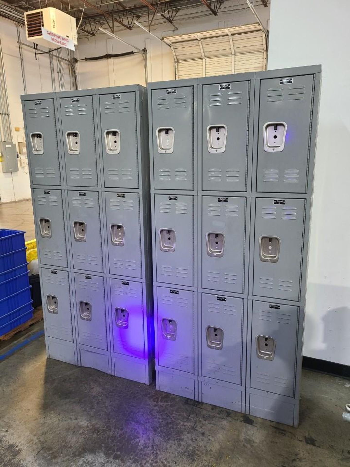 ​​​​​​​LOT: (2) Sections of Metal Lockers