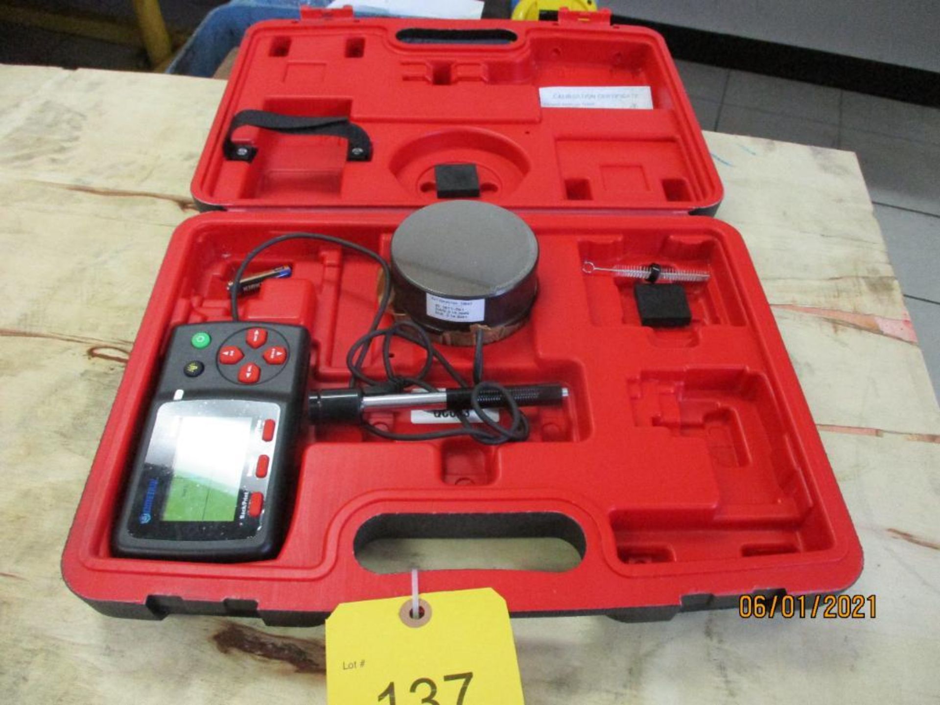 Cimetrix Portable Hardness Tester (All inspection eq. is like New and Mostly Certified) - Image 2 of 3