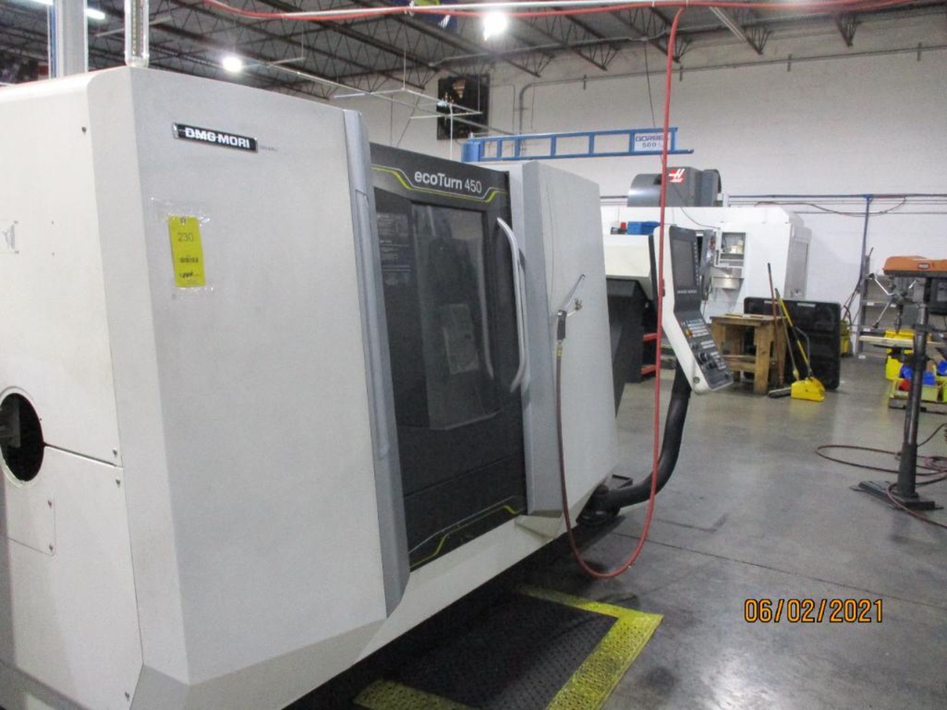 DMG-Mori Ecoturn CNC Turning Center Model 450 V1, S/N ET450150910 (2016), 10 in. Hydraulic Chuck, - Image 5 of 5