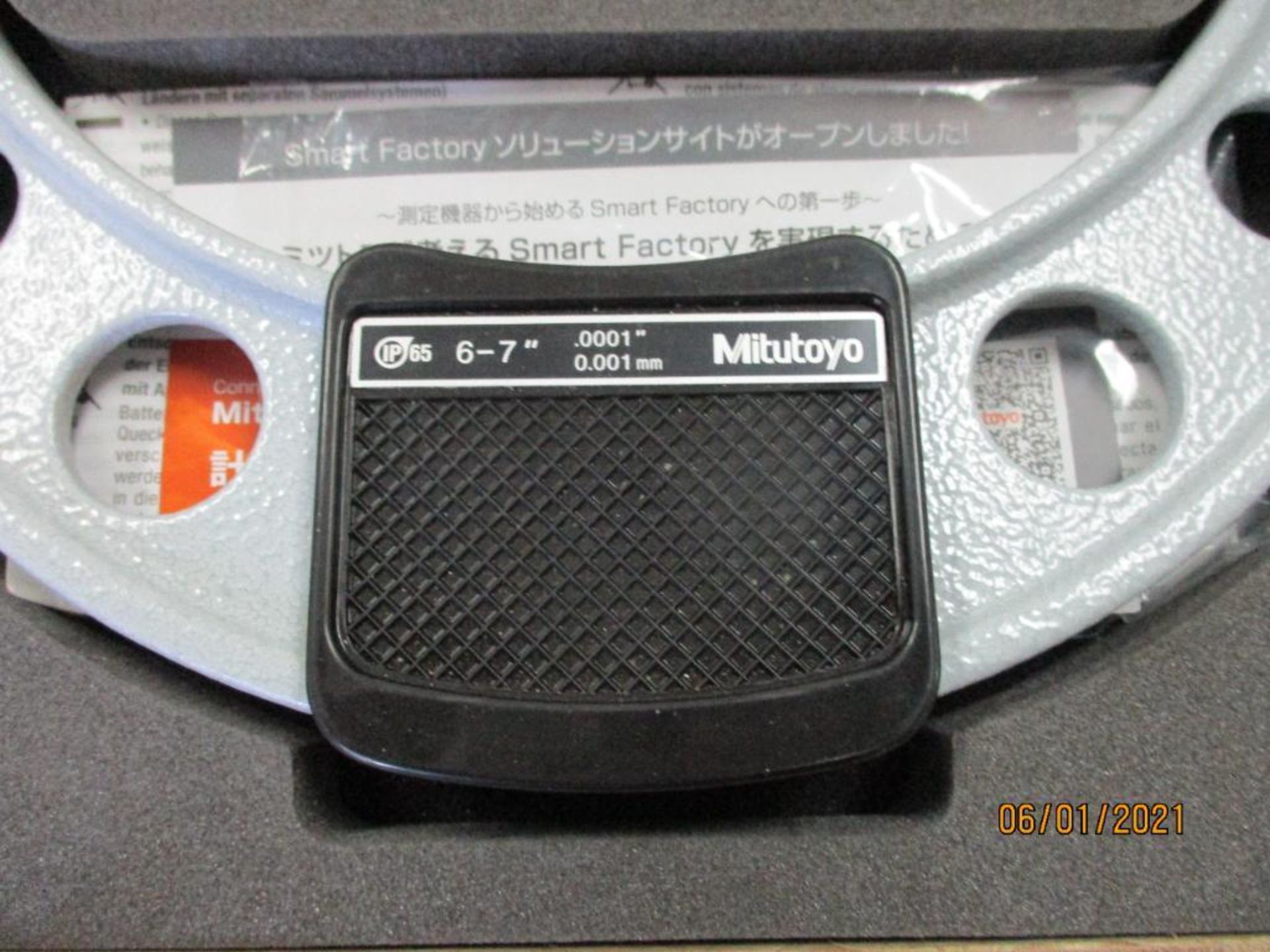 Mitutoyo Digital Micrometer, 6 in. - 7 in. (All inspection eq. is like New and Mostly Certified) - Image 2 of 2