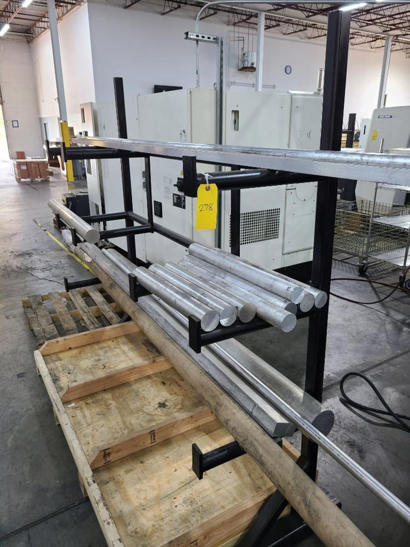 LOT: Material Rack with Contents, 76 in. x 36 in. x 75 in. - Image 2 of 2