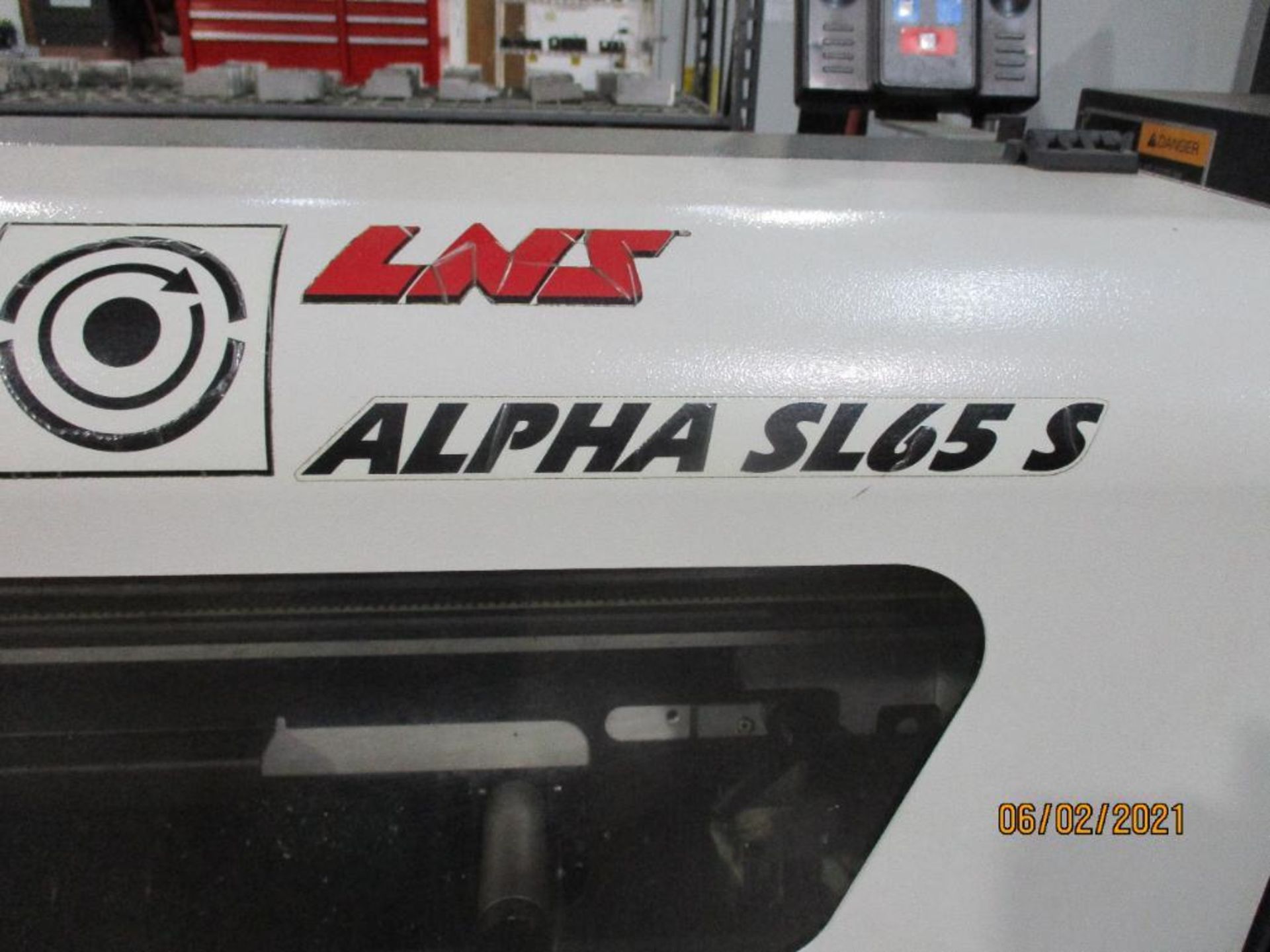 LNS 1-3/4 in. Dia. X 29 in. Long Magazine Bar Feeder Model Alpha SL65-S - Image 3 of 3