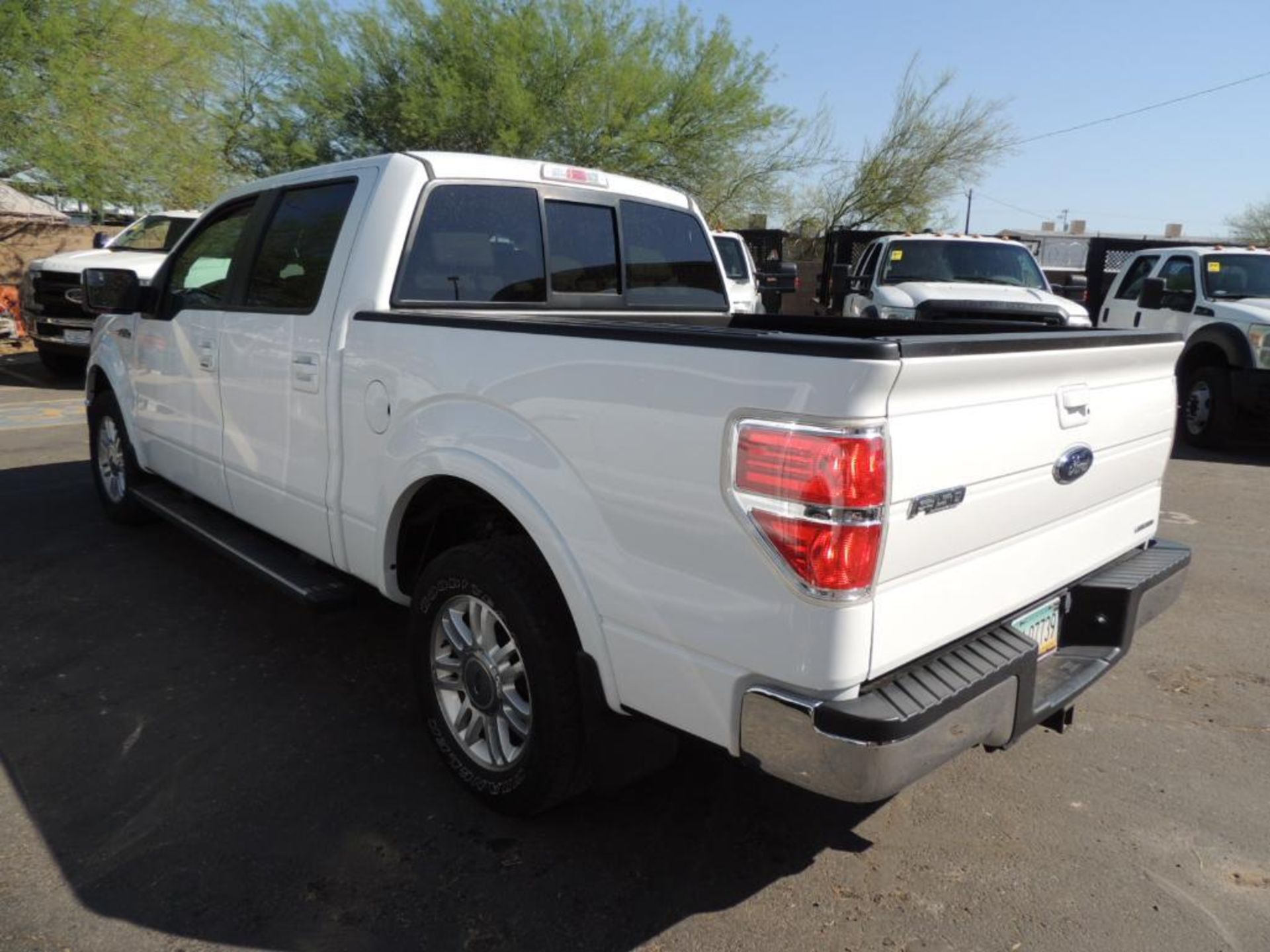 2014 Ford F150 Lariat Crew Cab Shortbed 4x2, VIN # 1FTFW1CF6EKE70611, 5.0 Ltr. Auto Trans, 106992 - Image 4 of 4