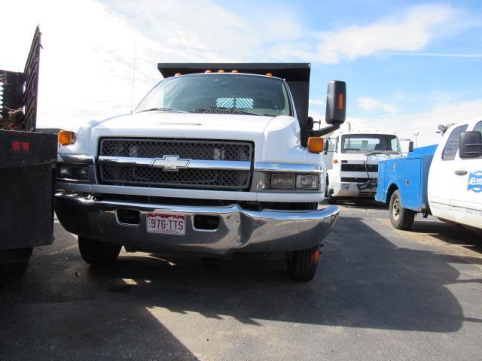 2007 Chevrolet C4500 Dump Truck, VIN # 1GBE4C1907F426565, Duramax Diesel Engine, Rugby 12 ft. - Image 2 of 9