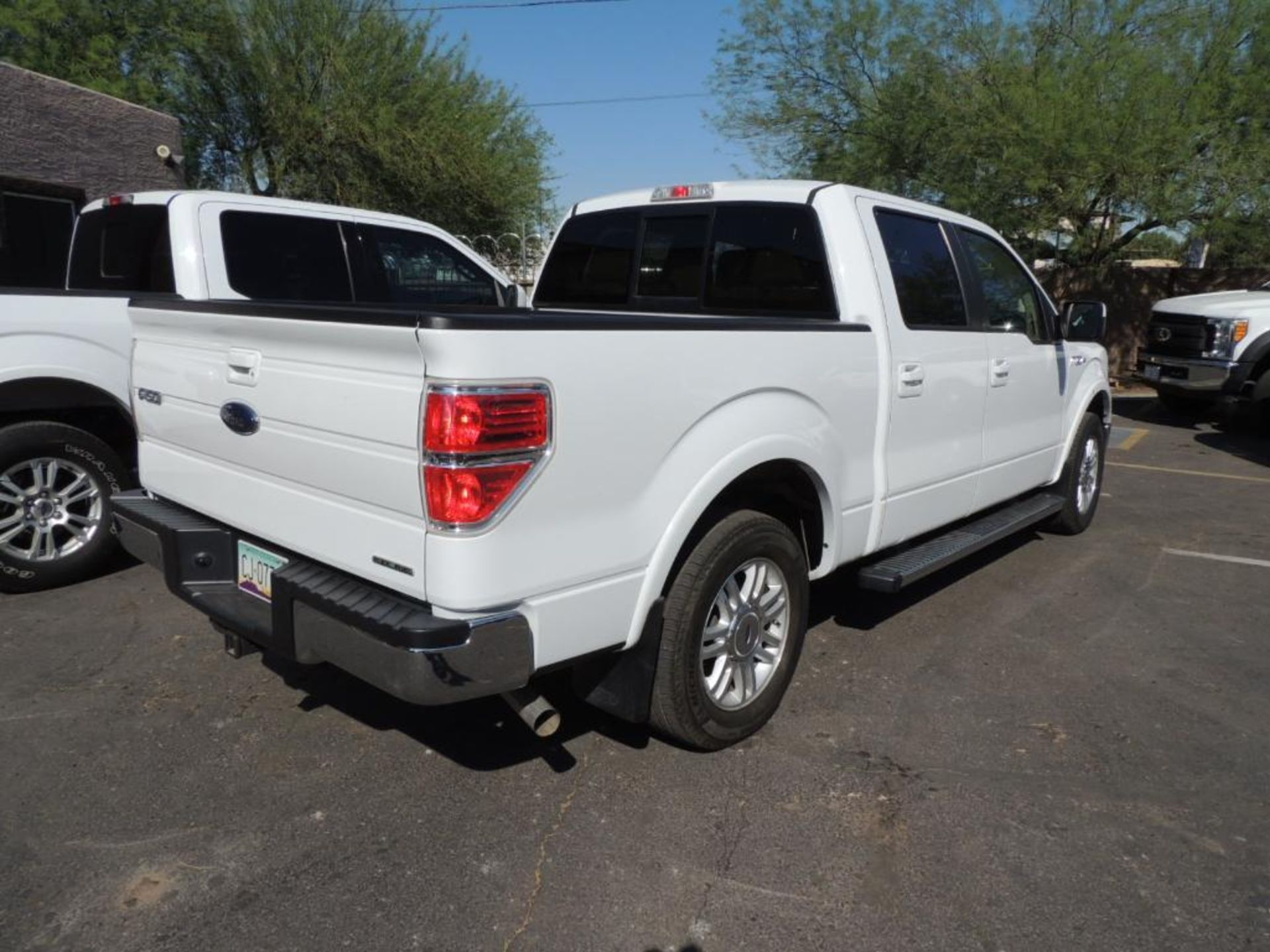 2014 Ford F150 Lariat Crew Cab Shortbed 4x2, VIN # 1FTFW1CF6EKE70611, 5.0 Ltr. Auto Trans, 106992 - Image 3 of 4