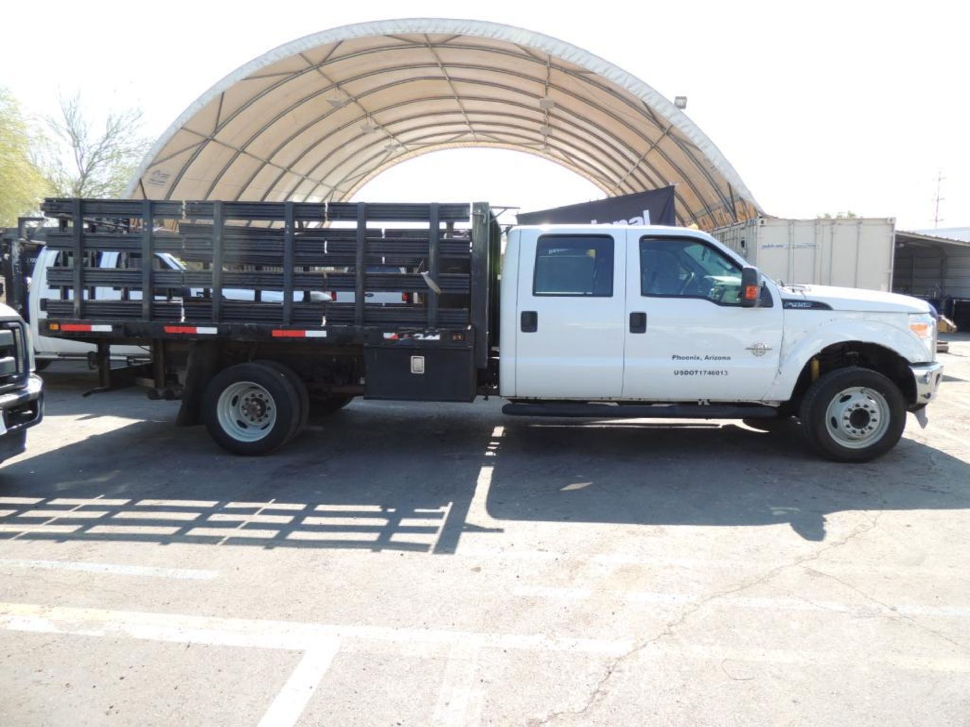 2016 Ford F450 XL SD Crew Cab 12 ft. Flatbed, VIN # 1FD0W4GT2GEC53691, 6.7 Ltr. Auto Trans, 100 Gal. - Image 3 of 5