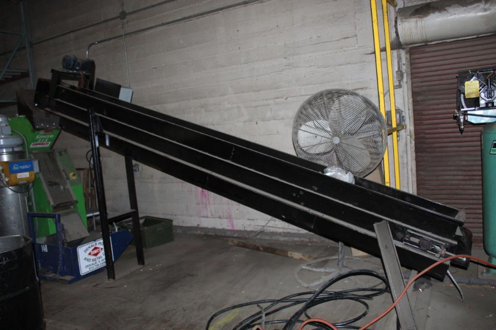 Incline Power Conveyor, (Located at 900 Oak Street, Dekalb, IL 60115)