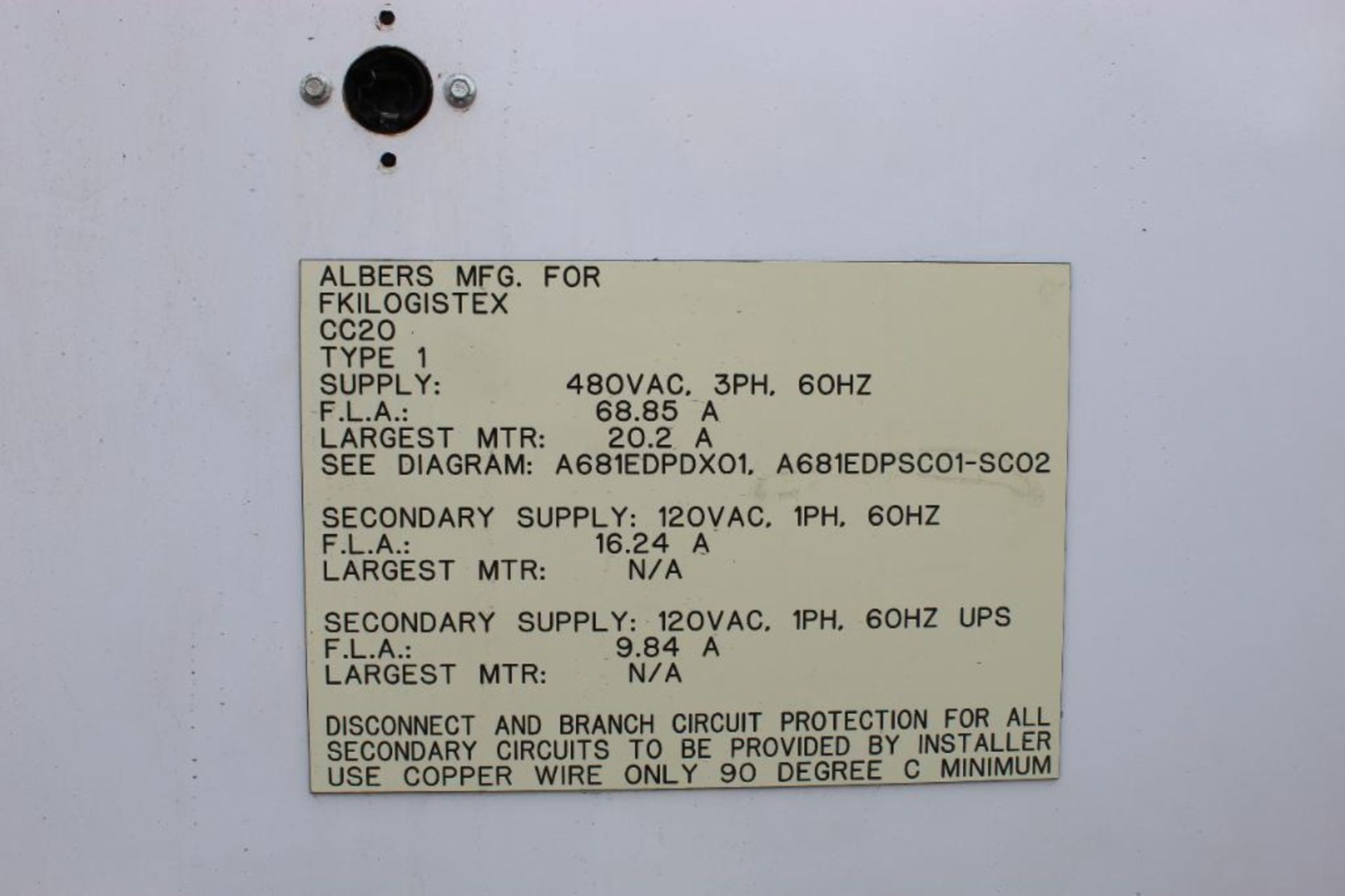 FKI Logistex Custom Pallet Stacking Line, (Located at 900 Oak Street, Dekalb, IL 60115) - Image 7 of 9