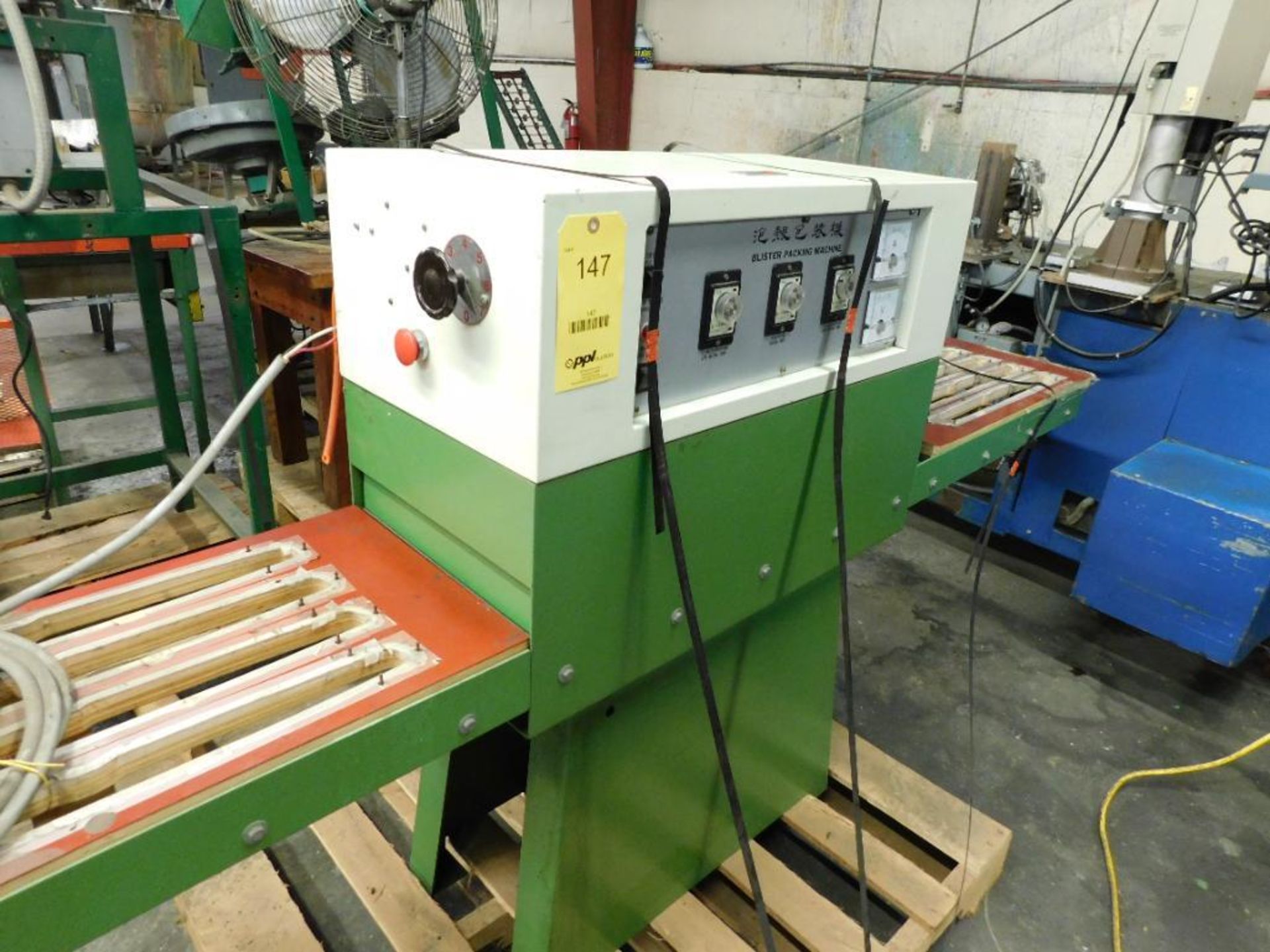 Import Blister Packaging Machine (LOCATION: 520 DRESDEN ST., KALKASKA, MI 49646)