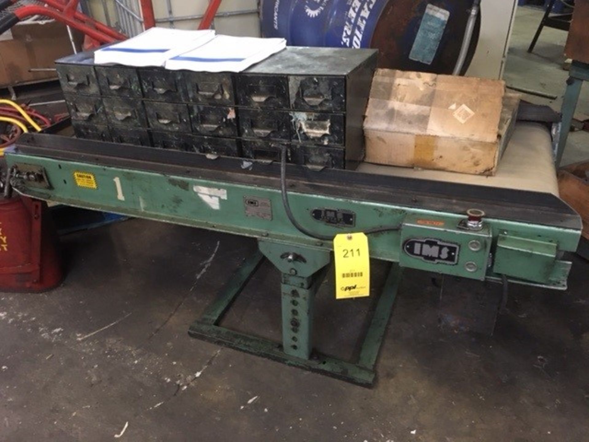 IMS 6 ft. Powered Conveyor (LOCATION: 520 DRESDEN ST., KALKASKA, MI 49646)