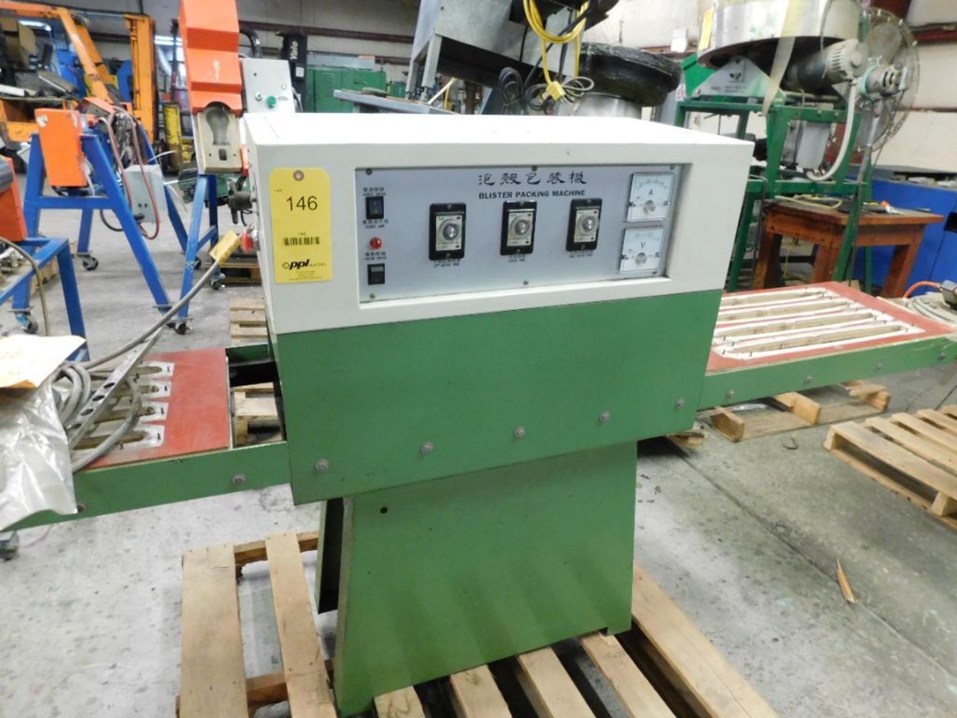 Import Blister Packaging Machine (LOCATION: 520 DRESDEN ST., KALKASKA, MI 49646)