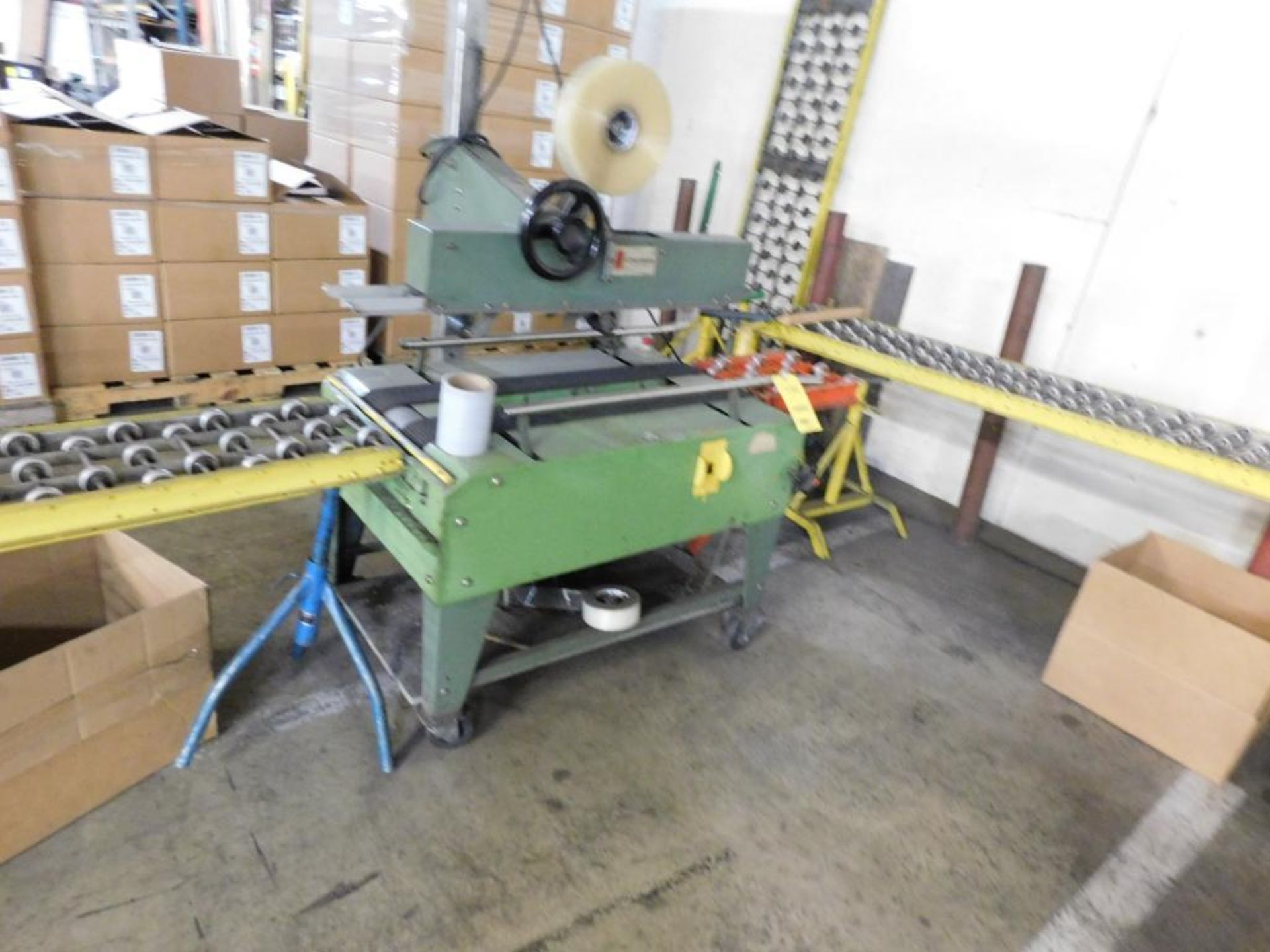 LOT: Shipping Line including Little David Model B Carton Sealer, 30 ft. Powered 12 in. Belt