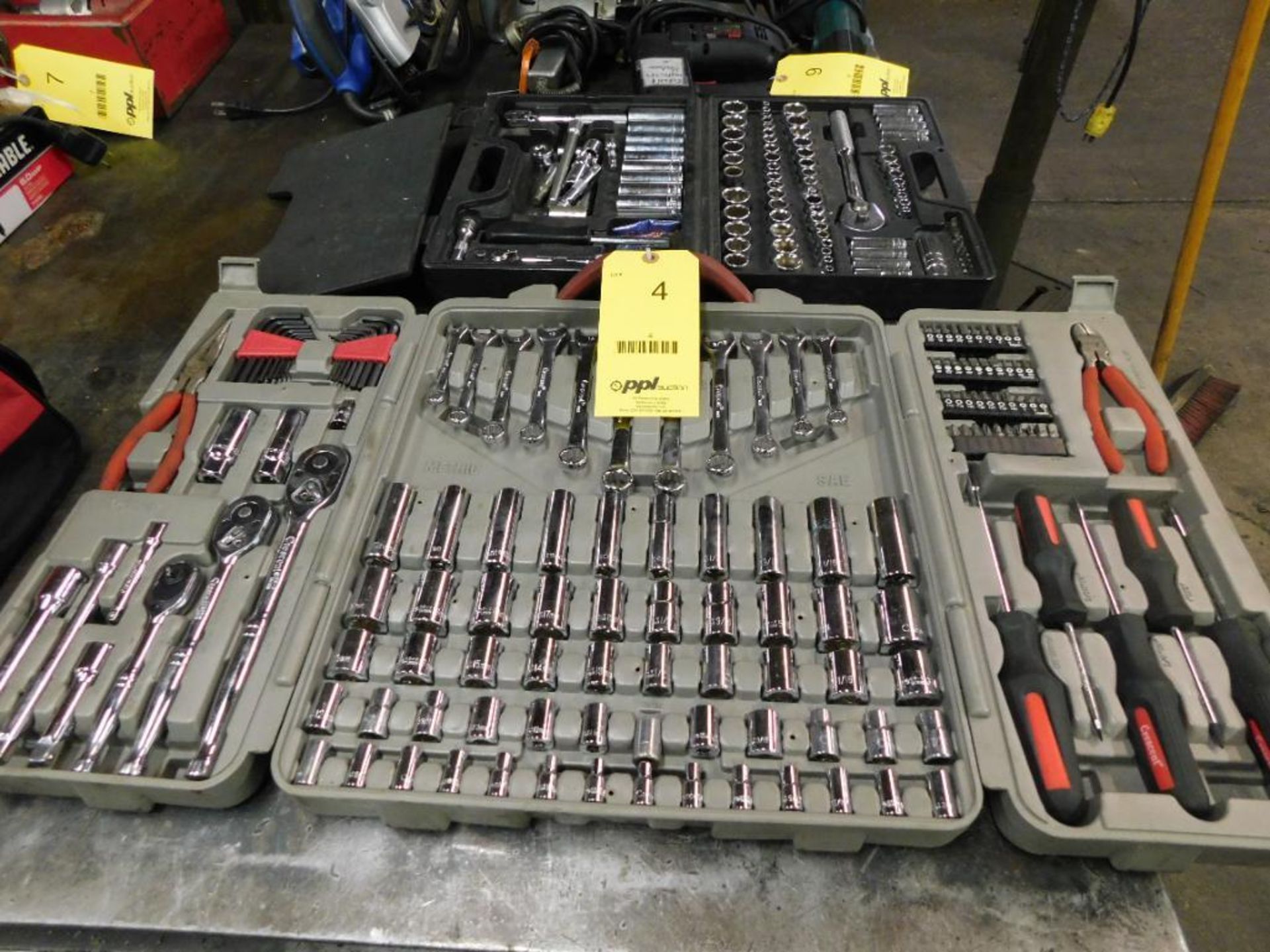 LOT: (2) Portable Tool Kits (LOCATION: 520 DRESDEN ST., KALKASKA, MI 49646)