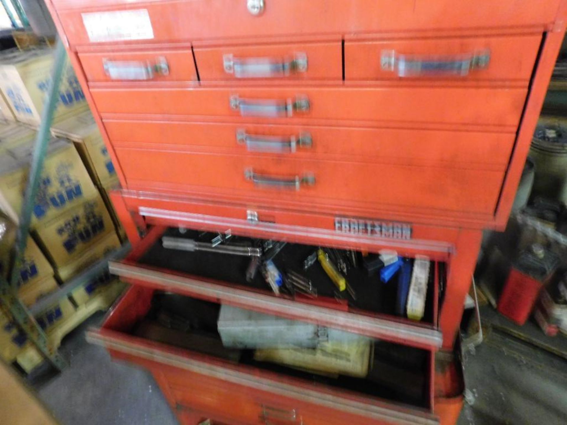 Craftsman Rolling Tool Box with Assorted Hand Tools (LOCATION: 520 DRESDEN ST., KALKASKA, MI 49646) - Image 2 of 2