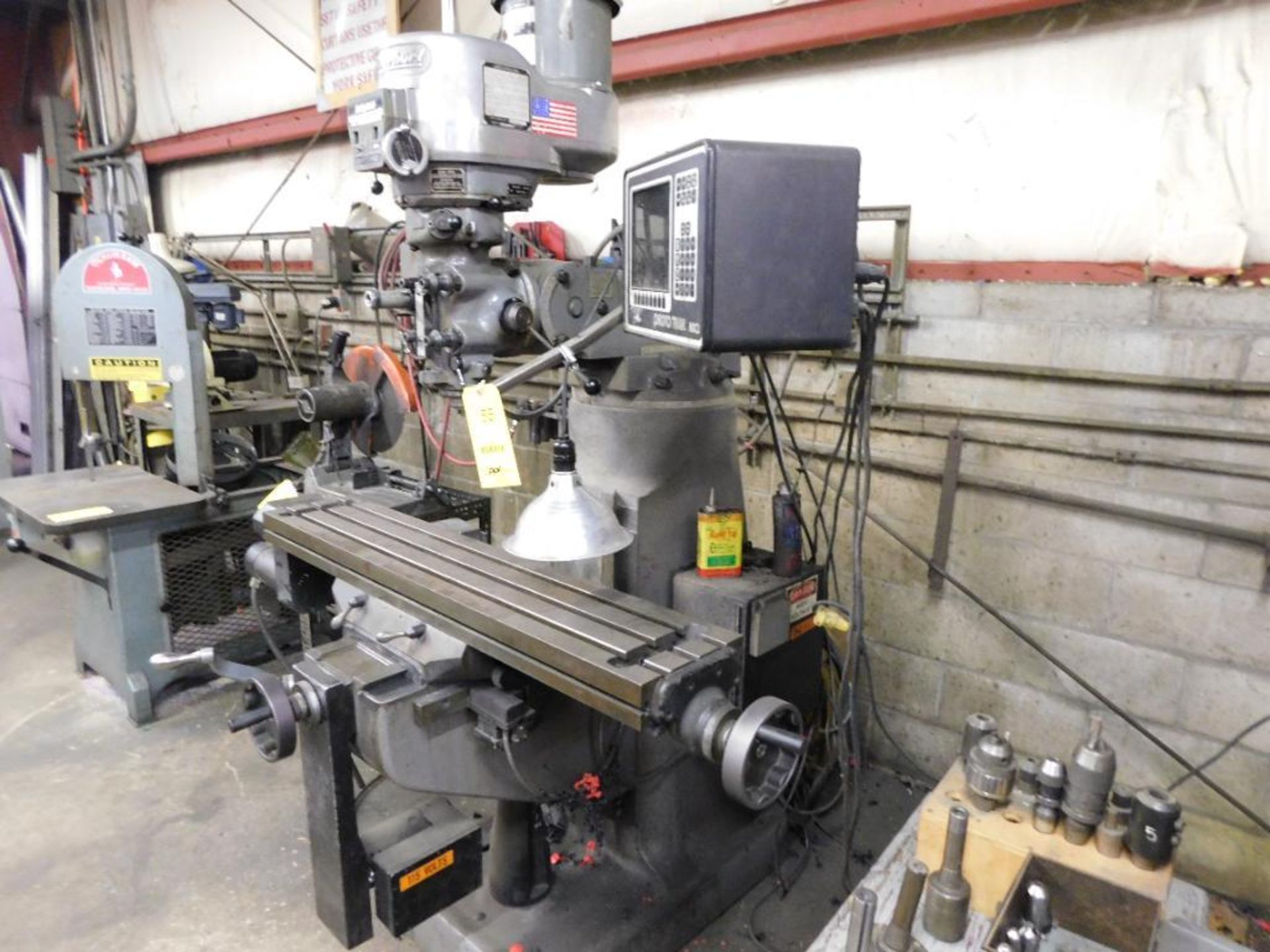 Bridgeport 2 HP Vertical Milling Machine, S/N 264710 (1994), 50 to 2400 RPM, 9 in. x 48 in. T-Slot - Image 3 of 3