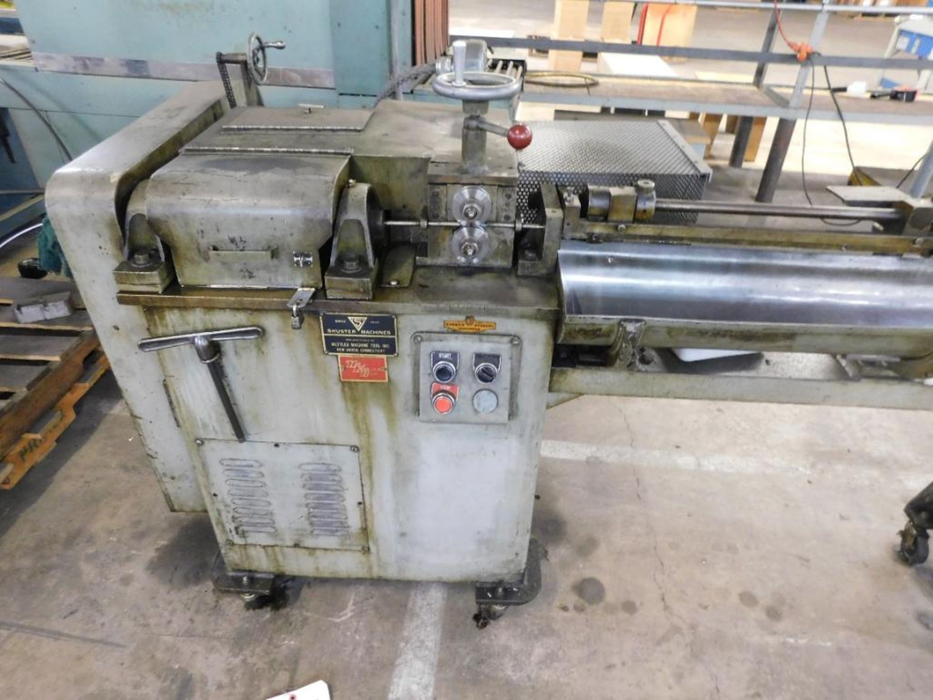 LOT: Shuster Wire Cut-off Machine Model 1V18, S/N 1V18-110-62, 1/8 in. Max. Dia. Wire - Image 2 of 2