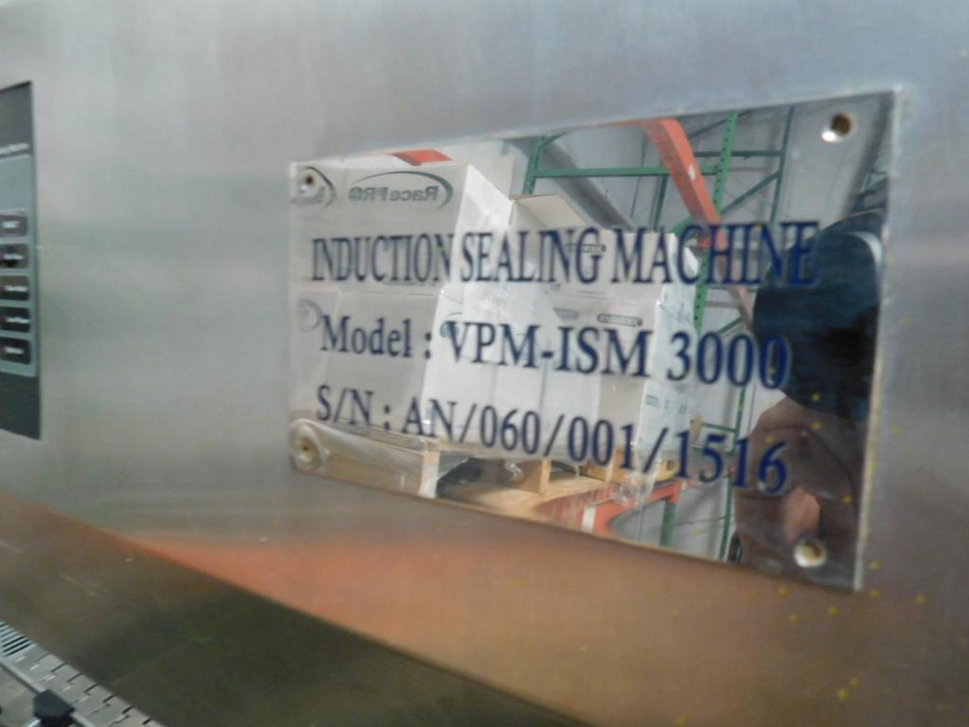 Induction Sealing Machine Model VPM-ISM 3000, S/N AN/060/001/1516 (Building 2) (LOCATED: 3201 S. ELM - Bild 5 aus 5