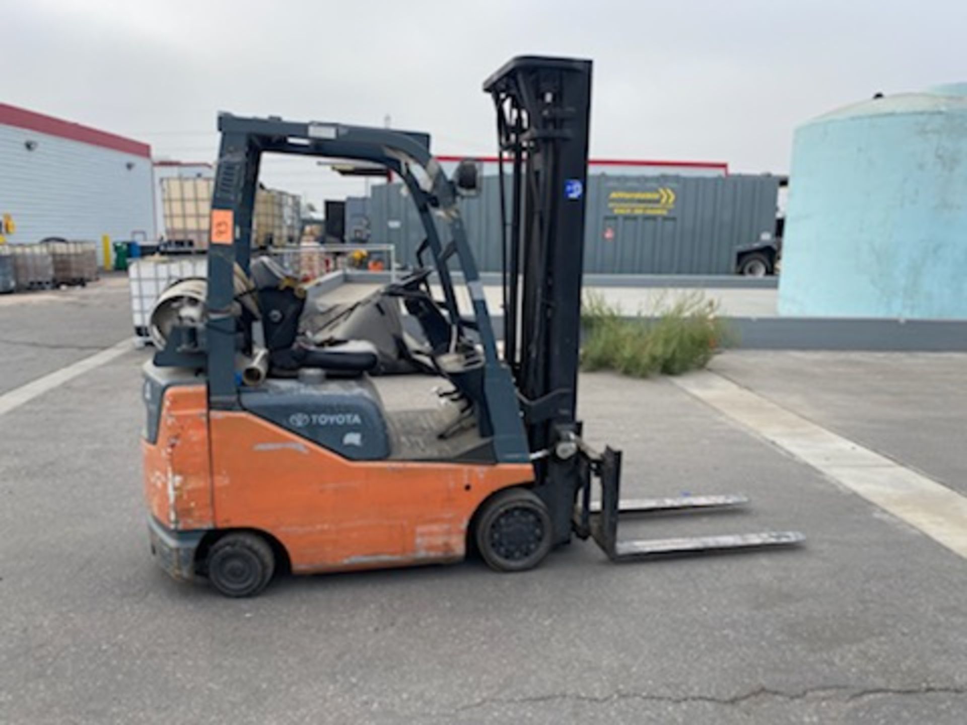 Toyota 4500 lb. LP Forklift #8FGCU15, SN:11833 (DELAYED REMOVAL 9/30/21).