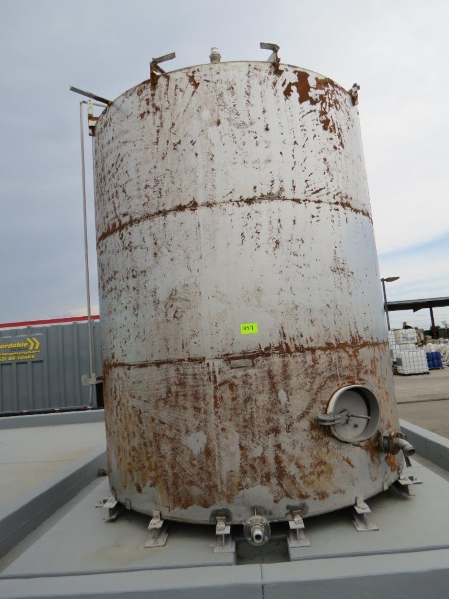 Steel Storage Tank Approx. 6,000 Gallons