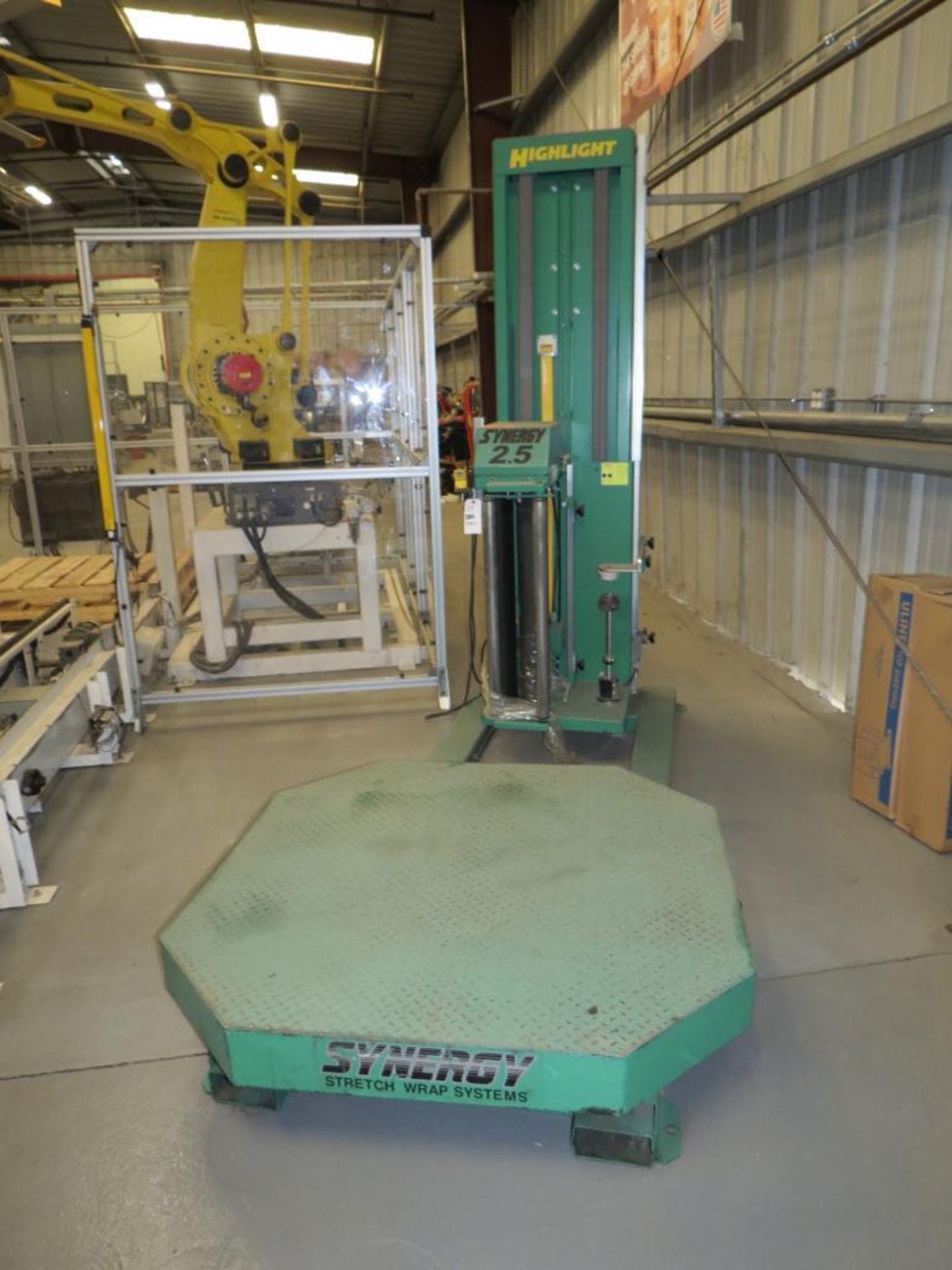 Highlight Synergy 2.5 Pallet Stretch Wrapping Machine, SN: D417-250-27526, X) Part of Complete - Image 2 of 7