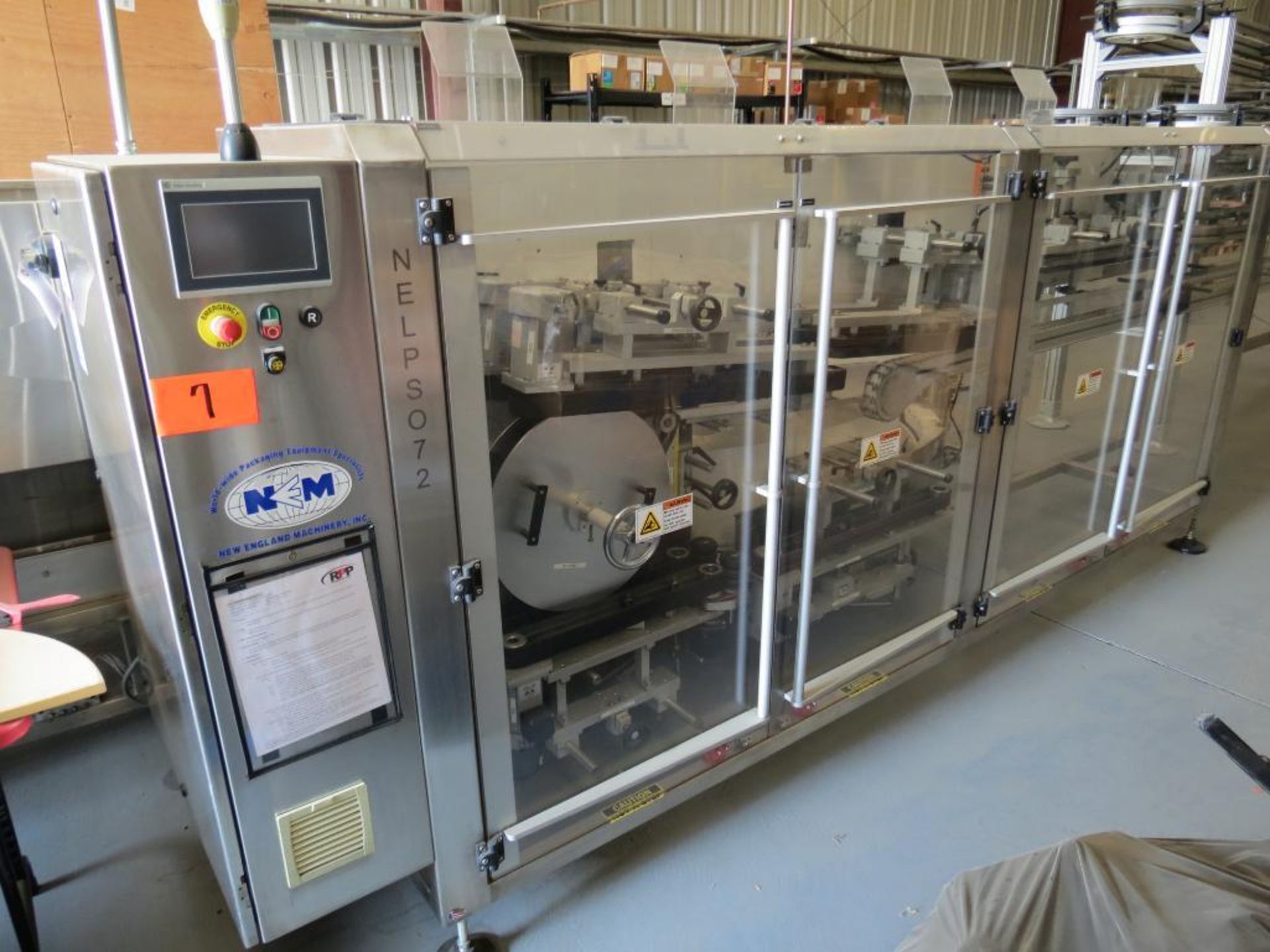 New England Machinery Unscrambler Orienter Bottle Feeder, Nelpso72 3/690, SN:3230, B) Part of