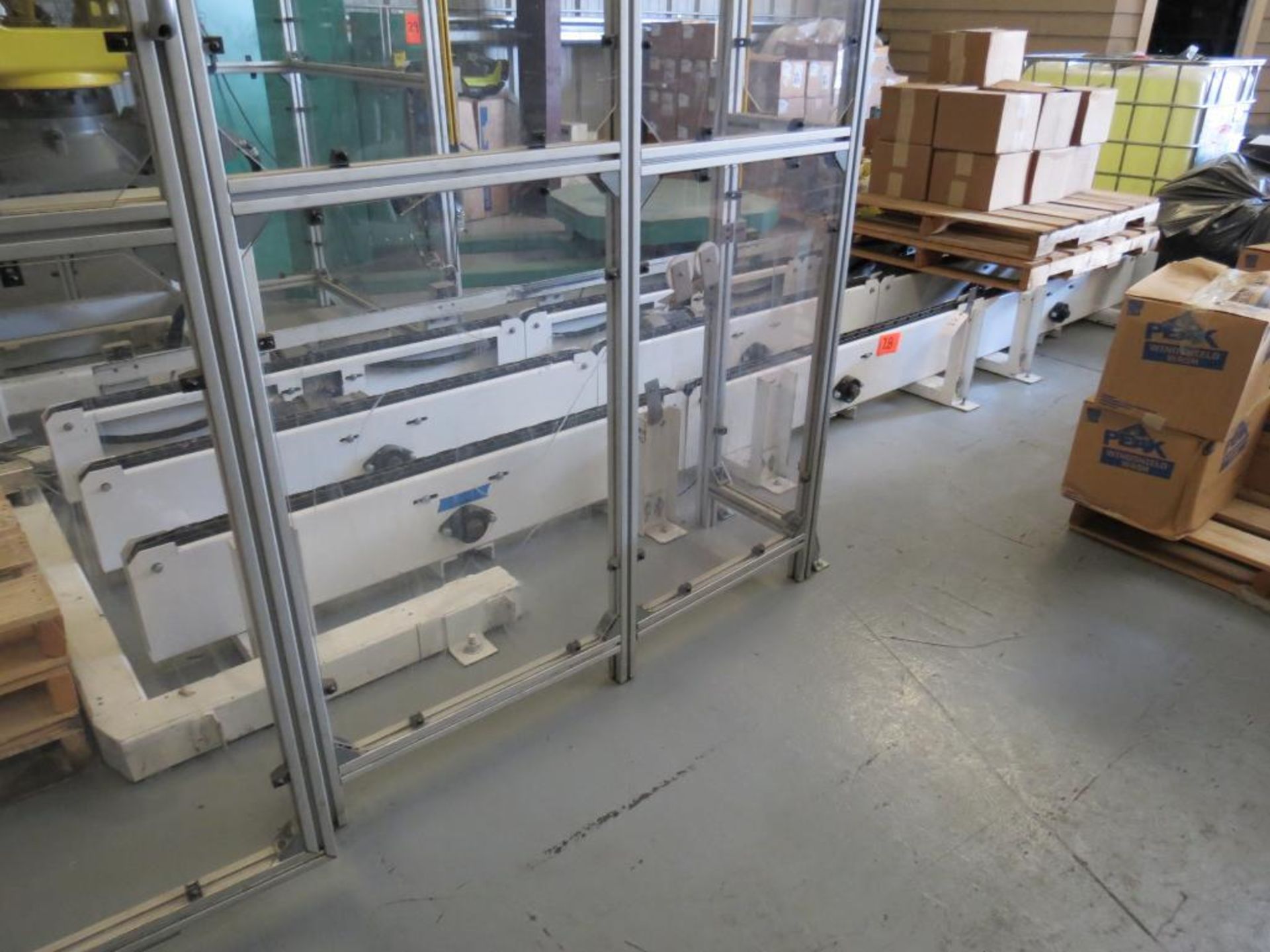Palletized Packing System Conveyor, Moves Pallet from Robot to Stretch Wrapping System, SN:TRAA- - Image 2 of 2
