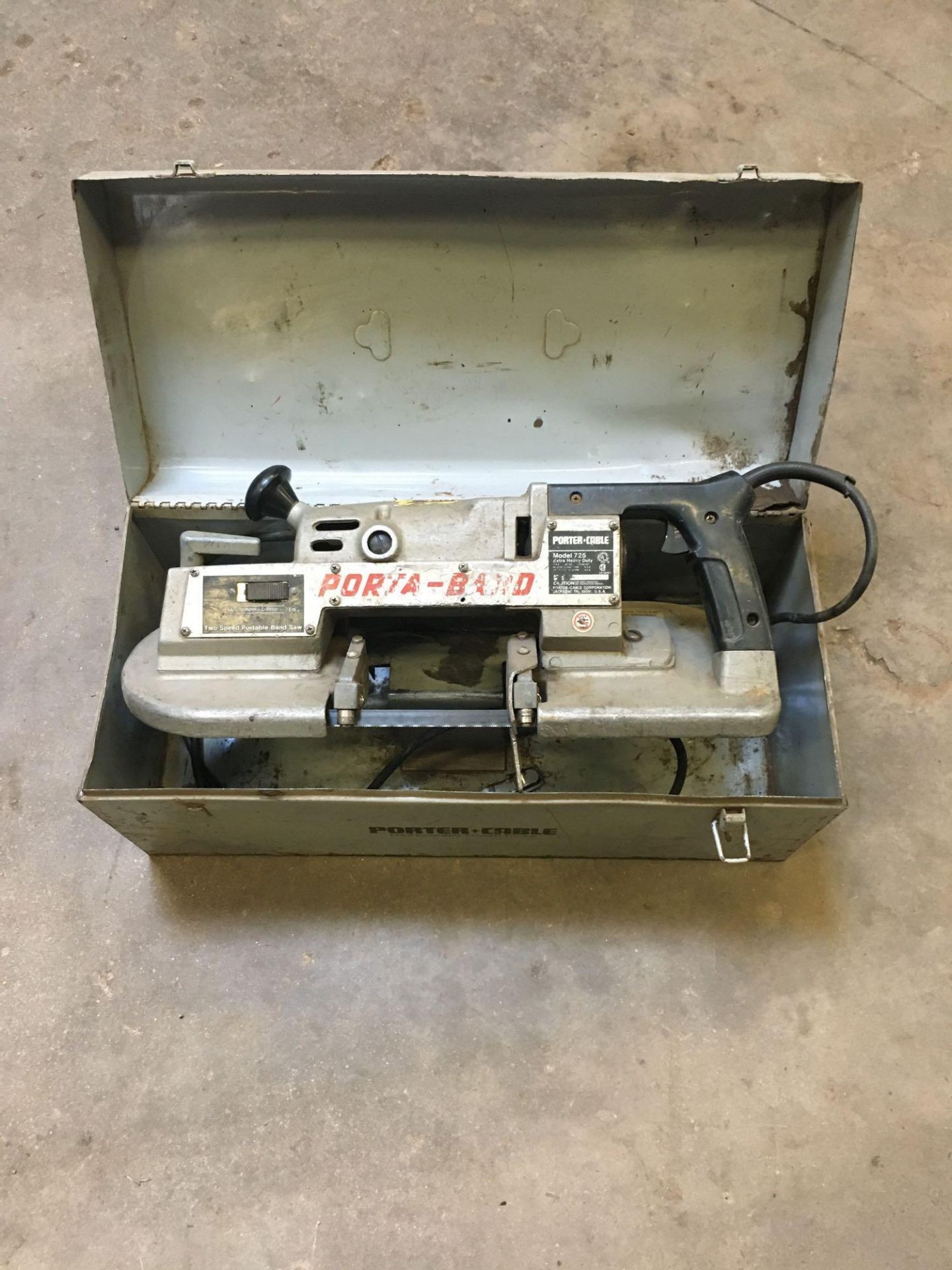 Porter Cable 725 Portable Horizontal Band Saw