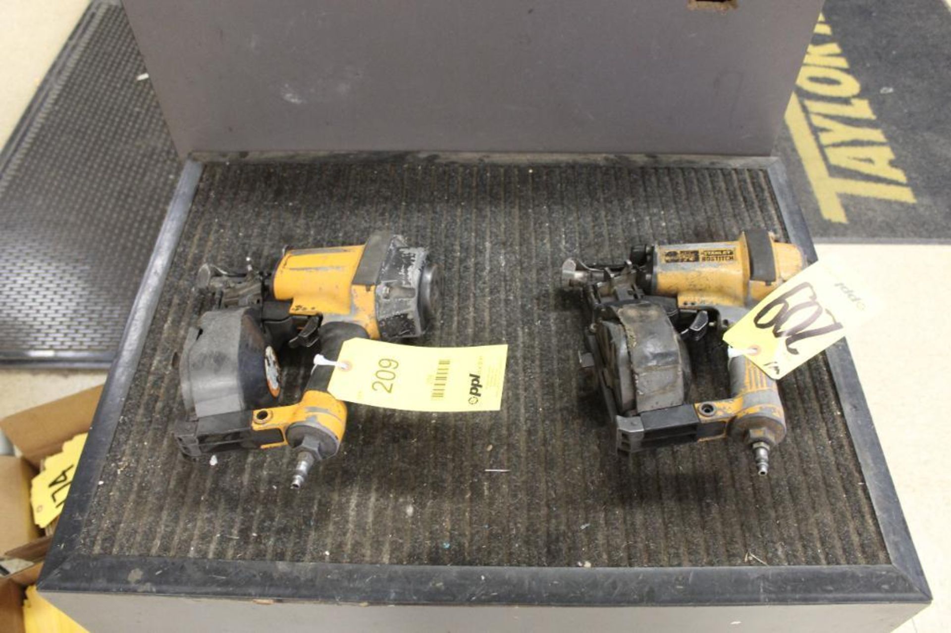 LOT: (2) Bostich Pneumatic Roofing Nailer